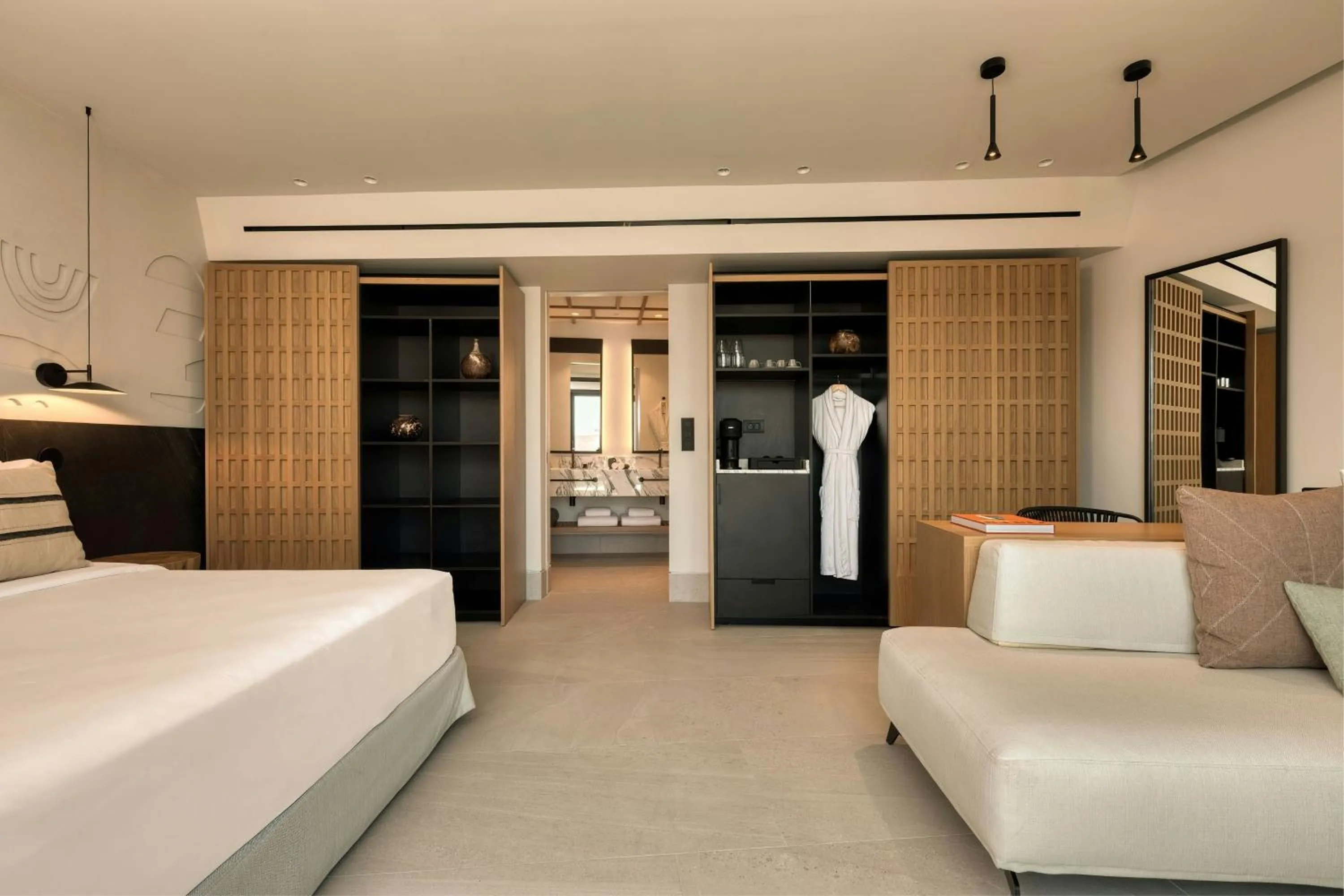 Swimming pool in Domes Novos Santorini, Autograph Collection