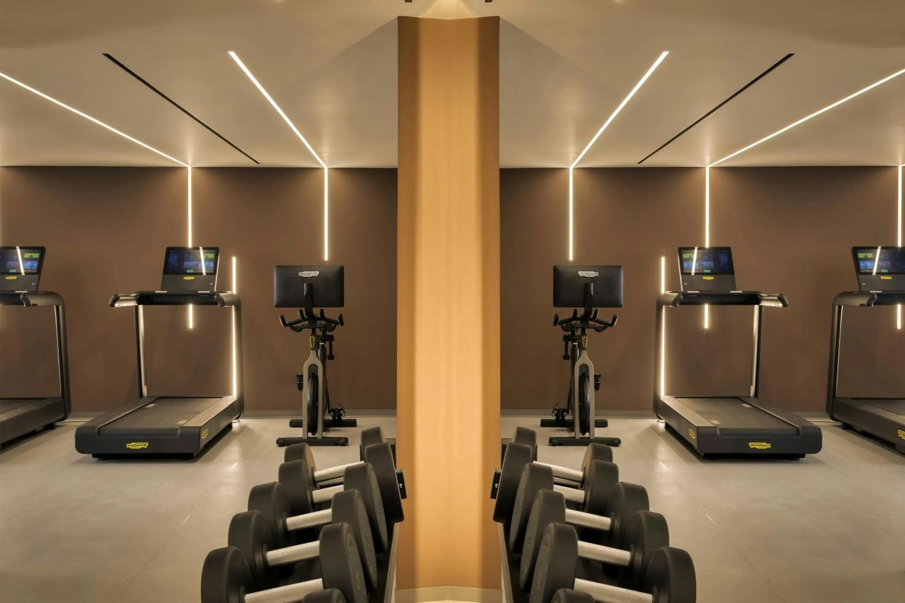 Fitness centre/facilities in Domes Novos Santorini, Autograph Collection