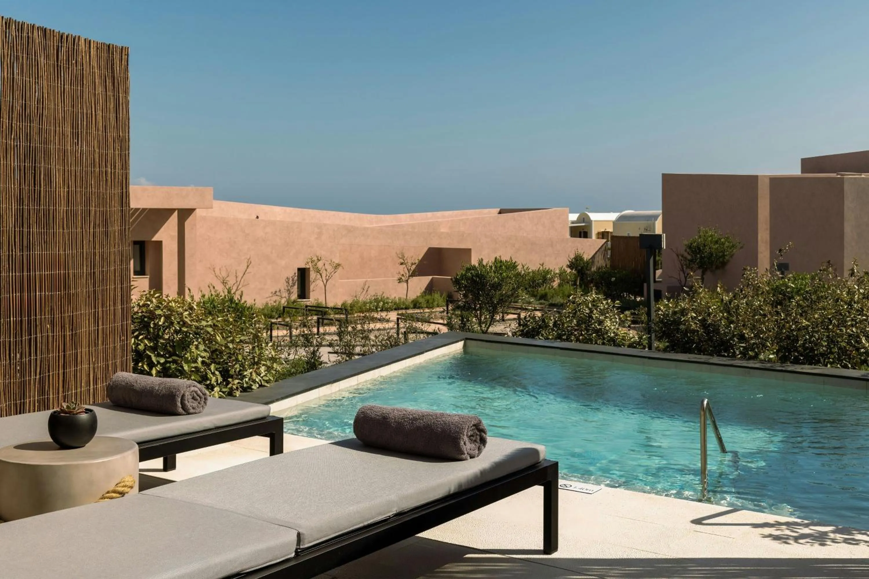 Swimming pool in Domes Novos Santorini, Autograph Collection