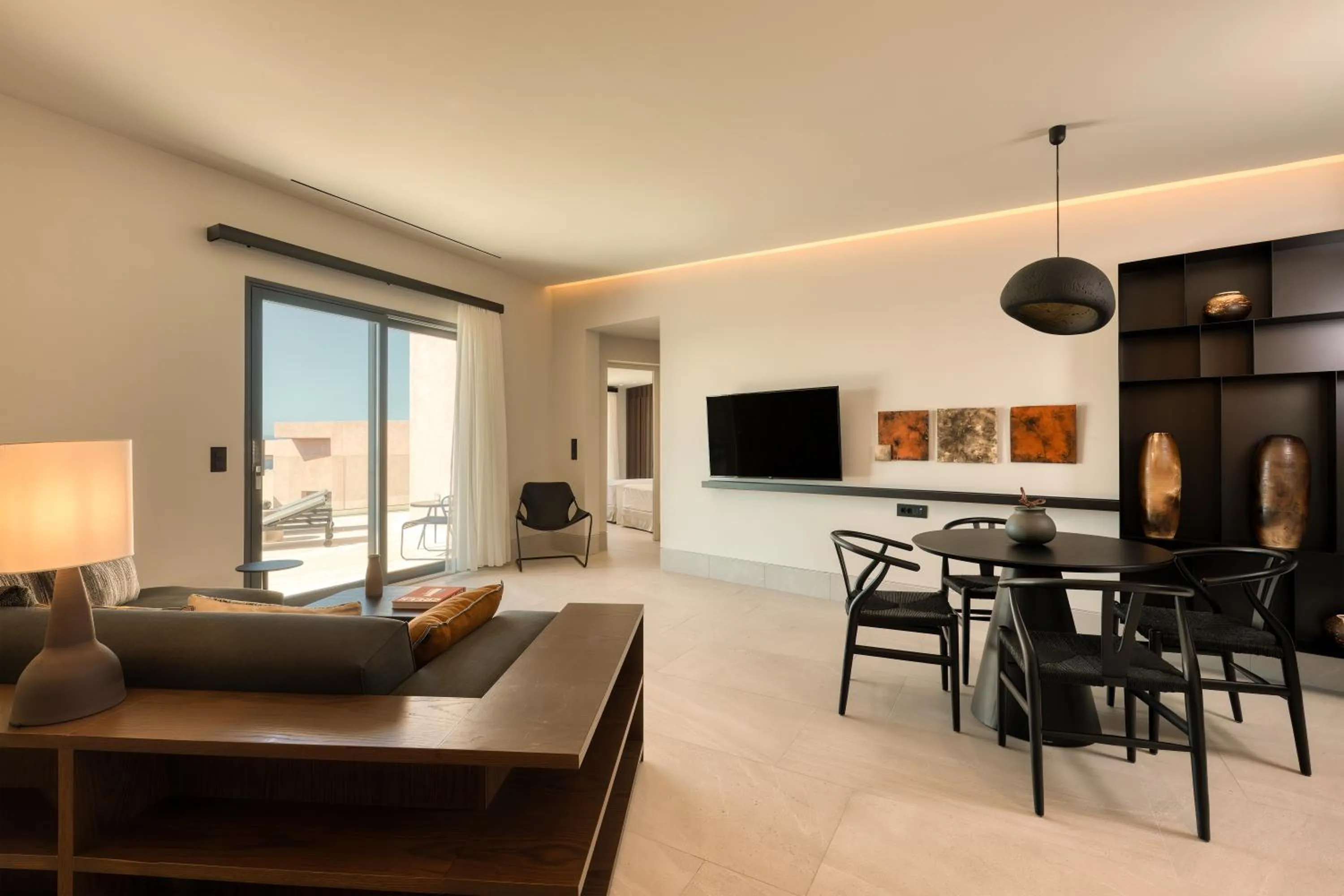 Patio in Domes Novos Santorini, Autograph Collection