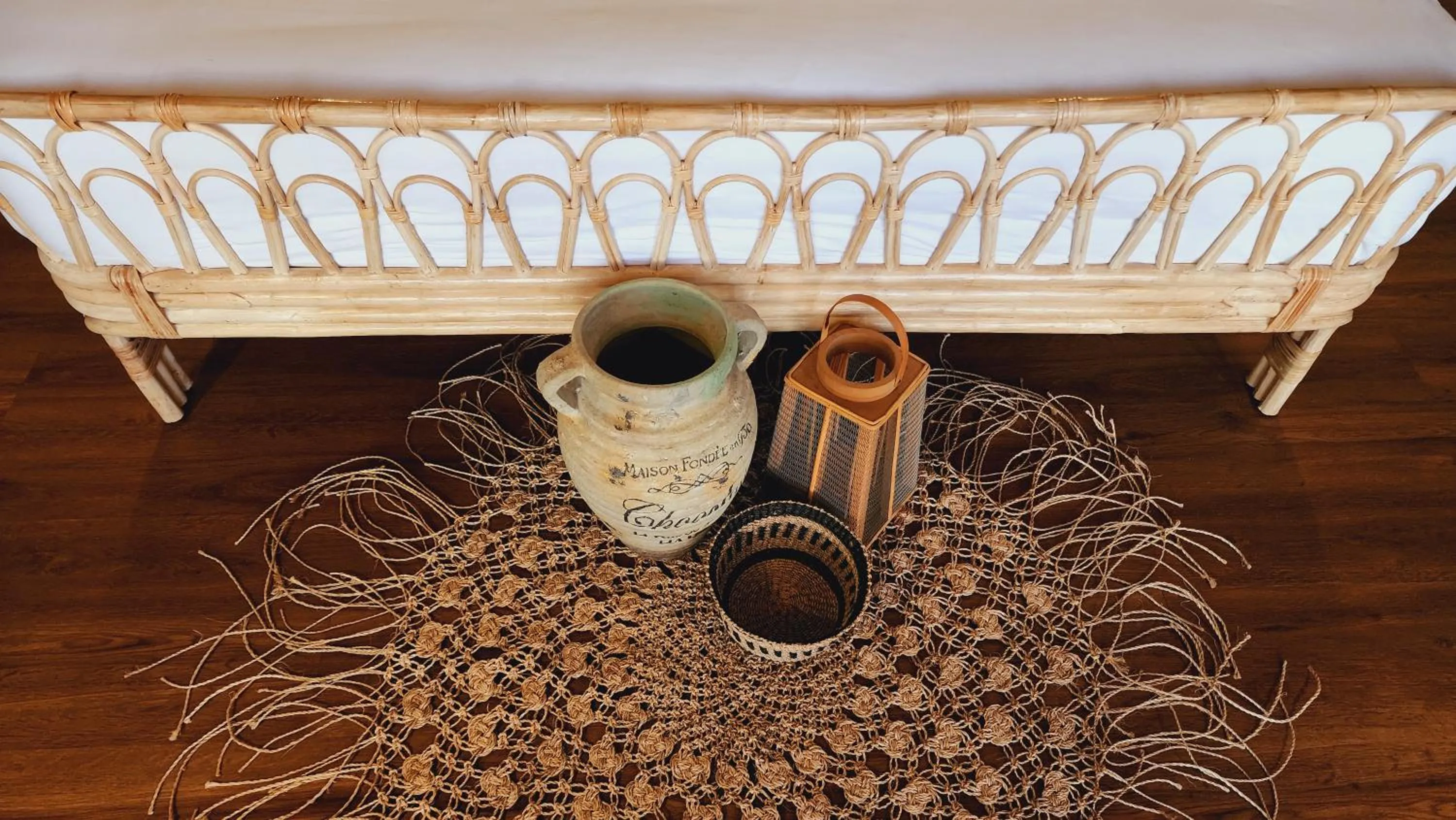 Bed in The Jungle Lodge -Glamping at Karuna El Nido