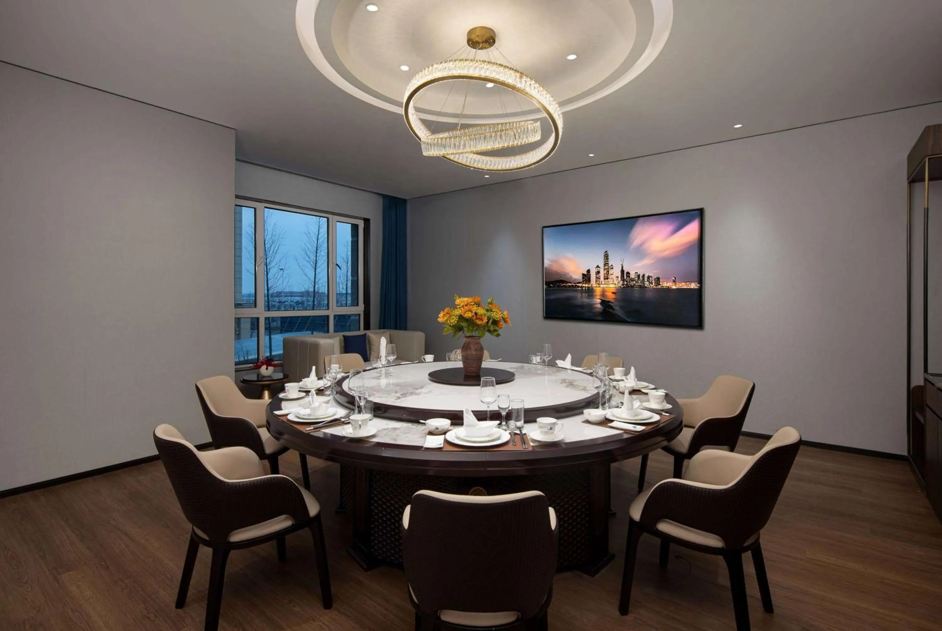 Restaurant/places to eat in Ramada by Wyndham Qingdao Jiaodong International Airport