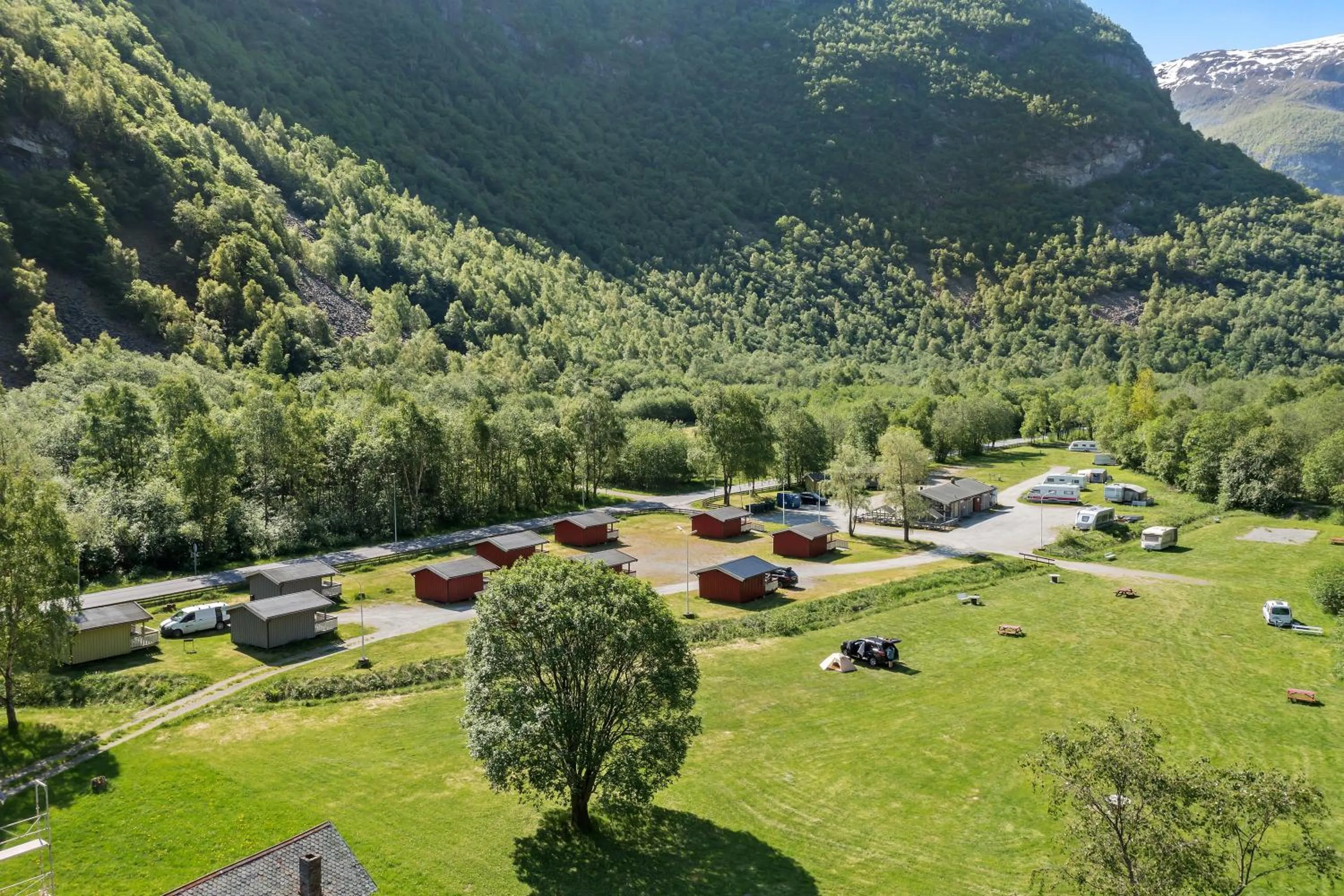 Property building in Utladalen Camping