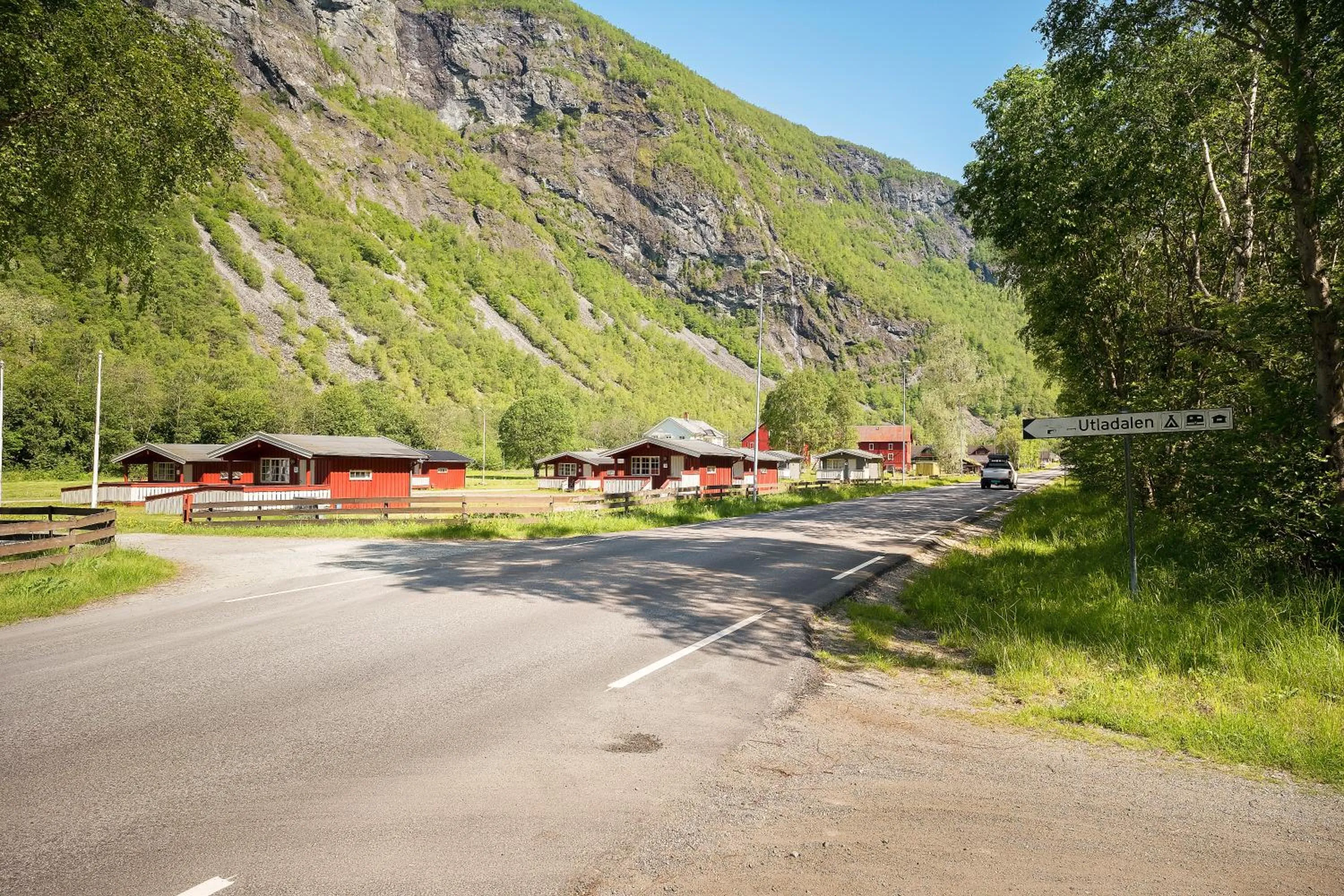 Property building in Utladalen Camping
