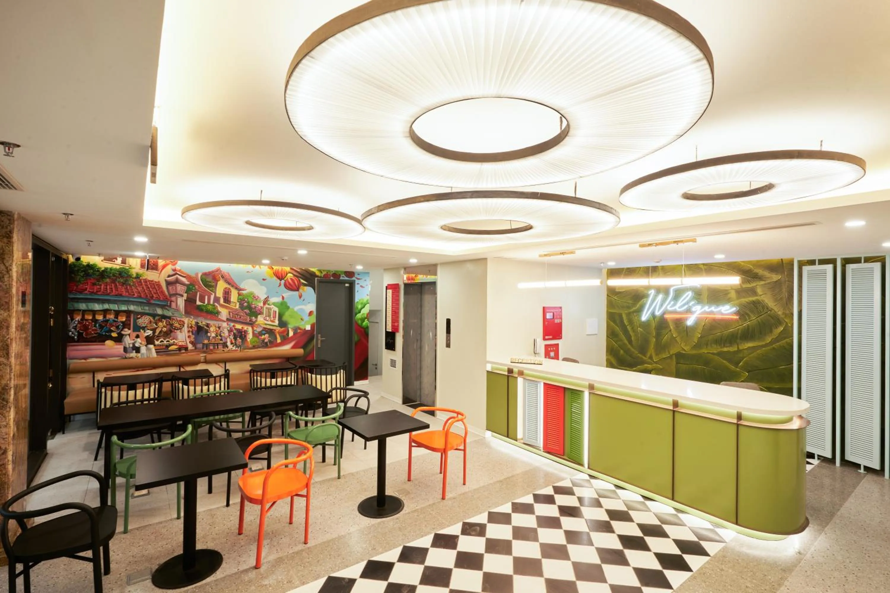 Lobby or reception in Wilque Hotel Hanoi