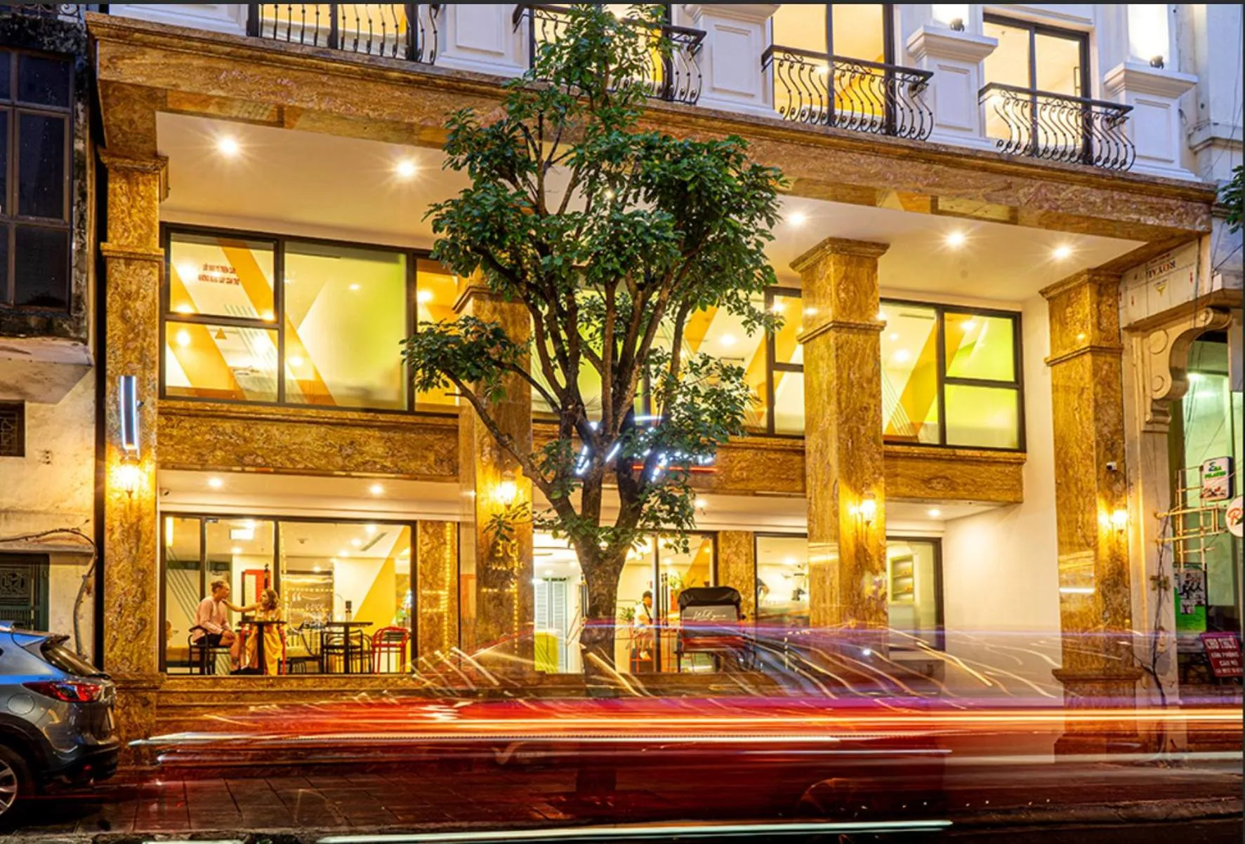 Facade/entrance in Wilque Hotel Hanoi