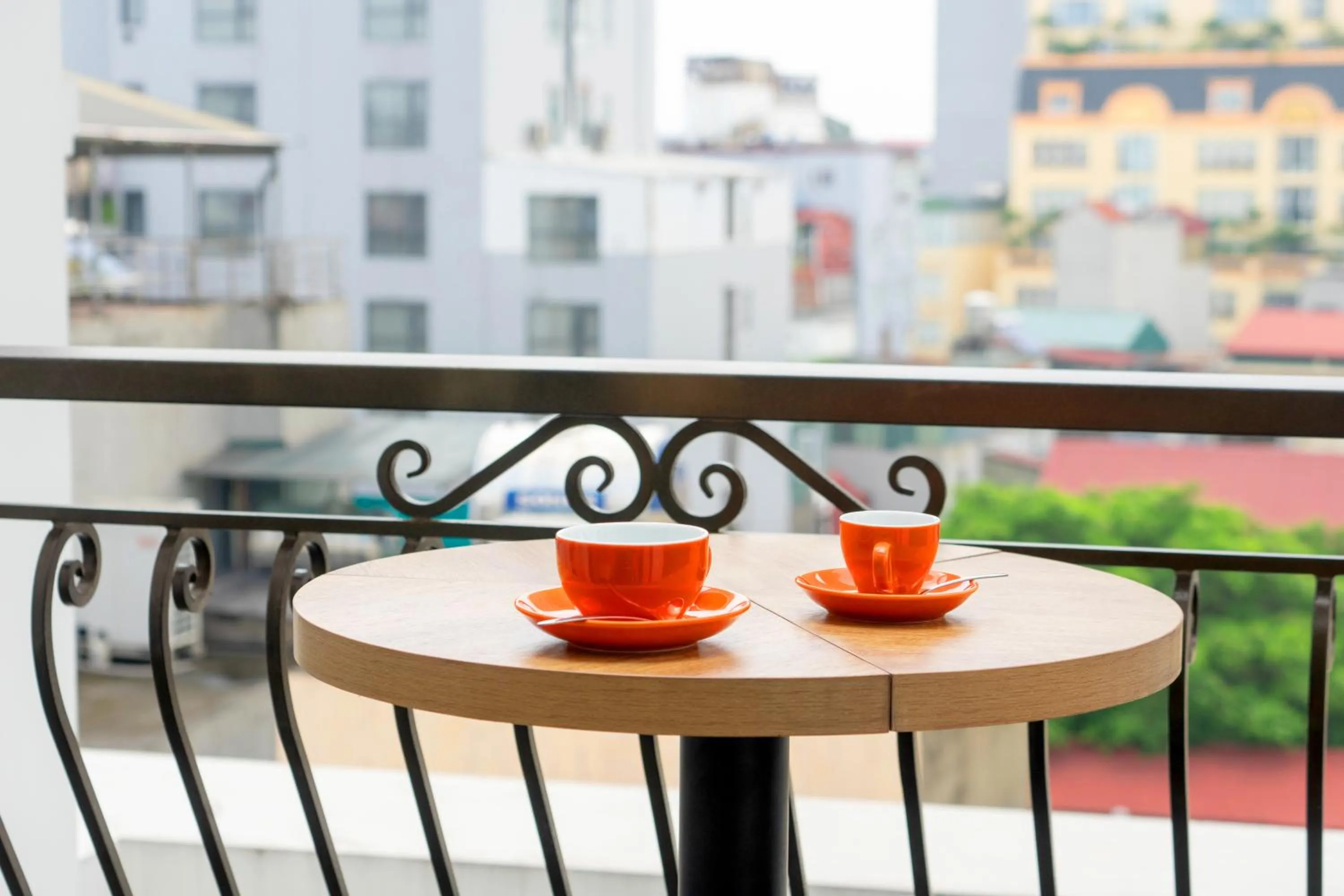 Balcony/Terrace in Wilque Hotel Hanoi