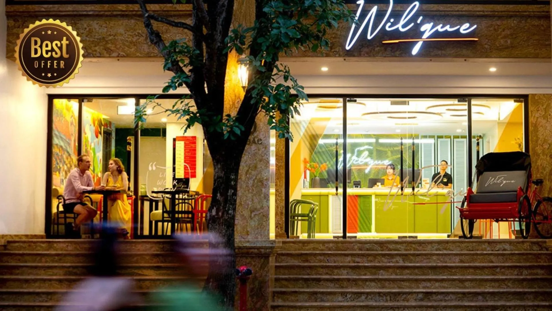 Balcony/Terrace in Wilque Hotel Hanoi