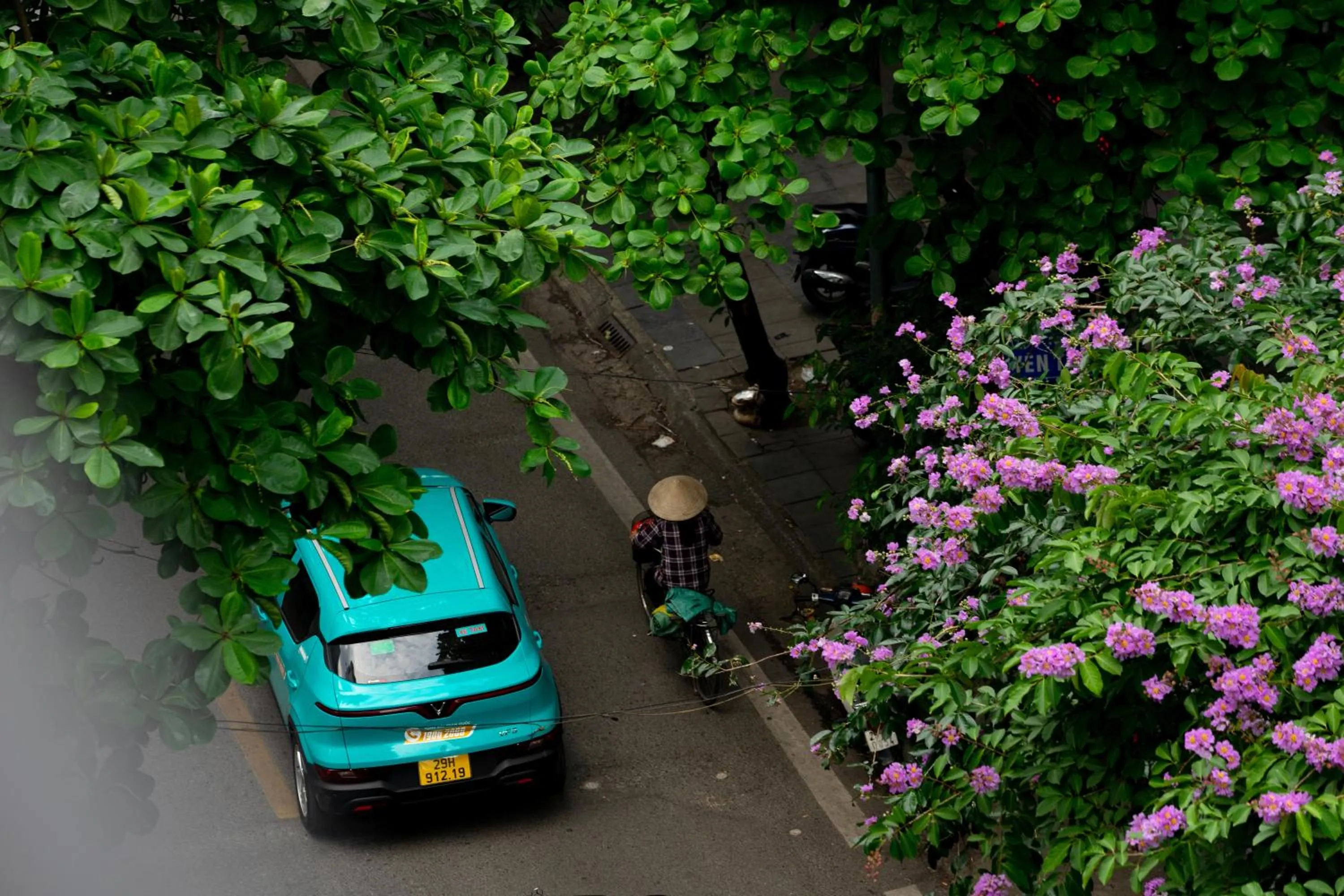 Balcony/Terrace in Wilque Hotel Hanoi