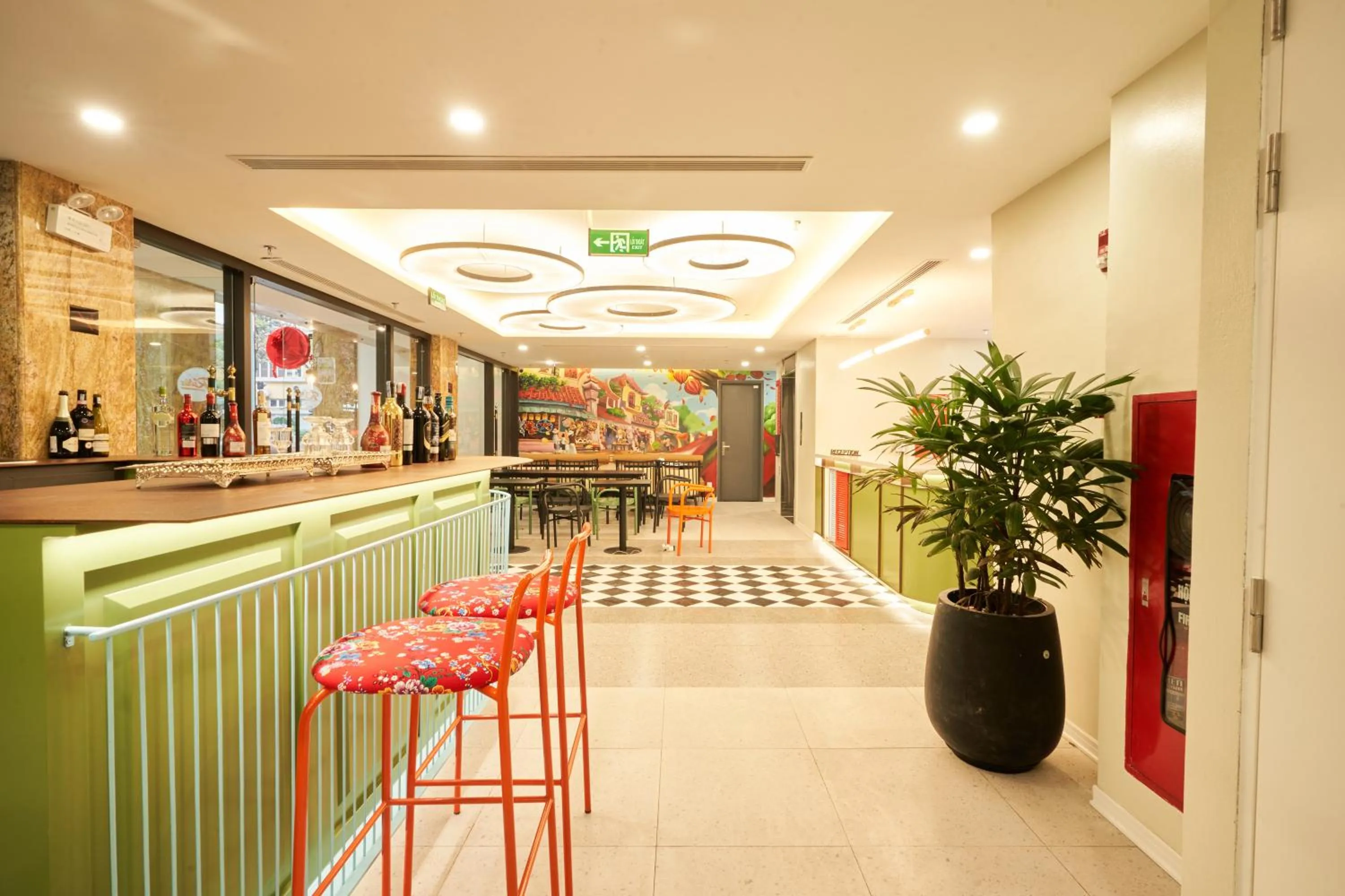 Lounge or bar in Wilque Hotel Hanoi