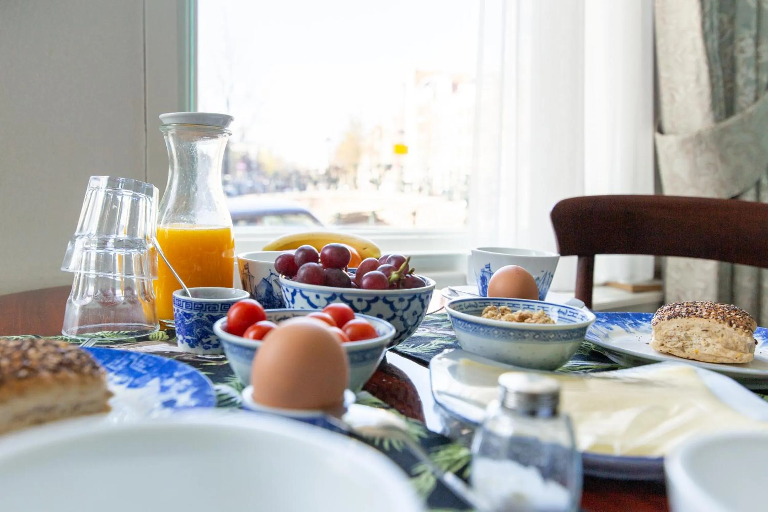 Food close-up in B&B Blossom