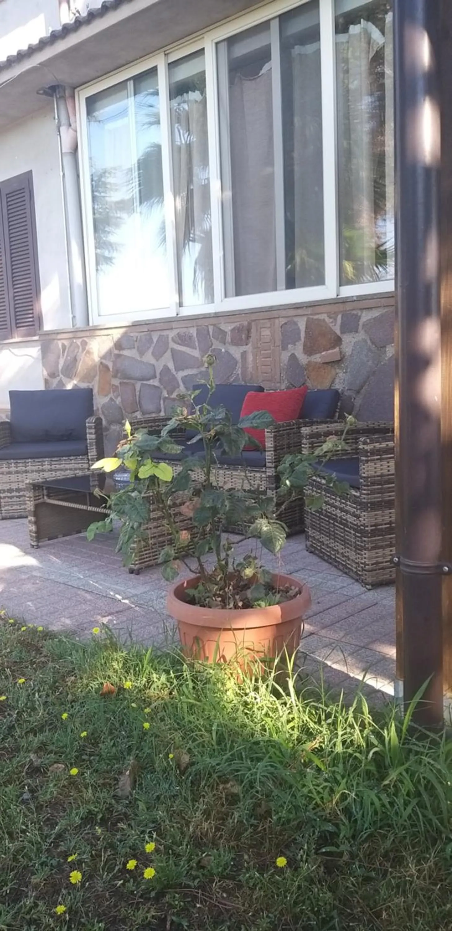 Garden view in La Finestra Sul Cortile