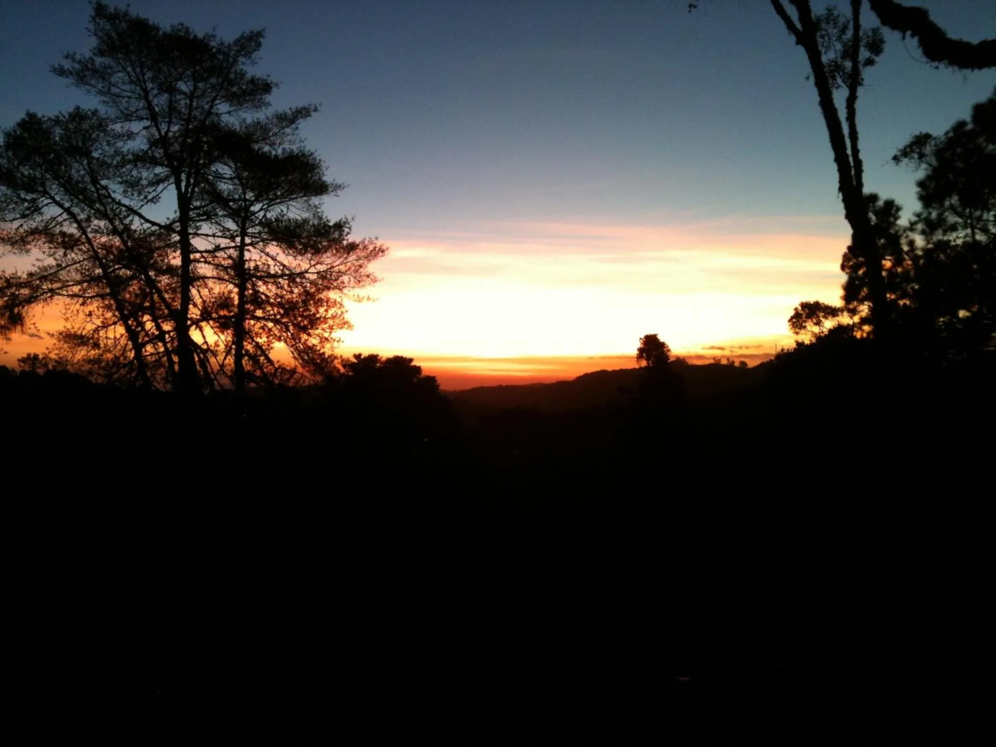 Sunset in Hospedagem Spa da Alma