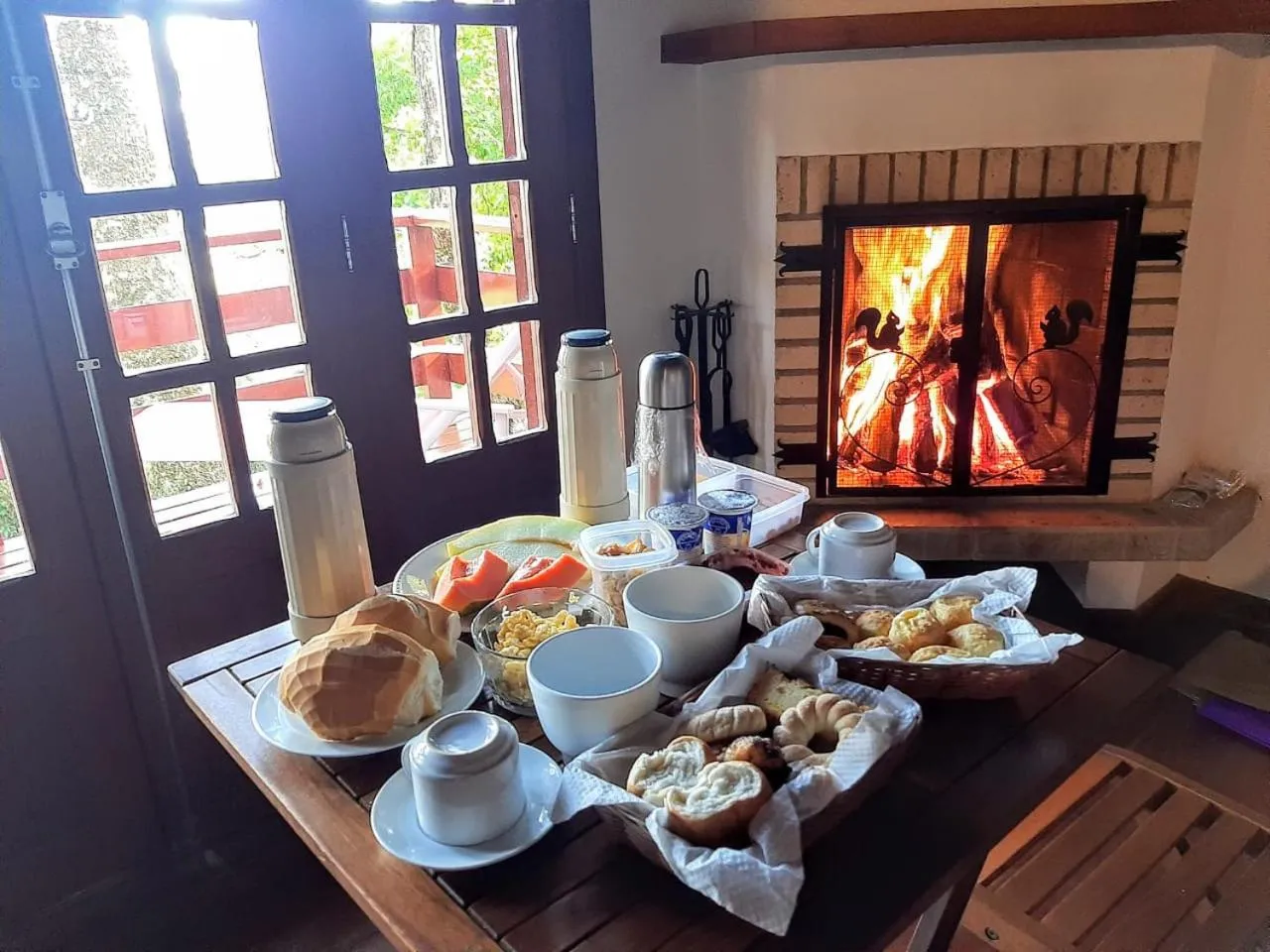 Breakfast in Hospedagem Spa da Alma