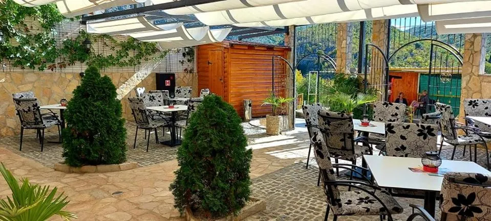 Patio in Hotel Blagaj Mostar