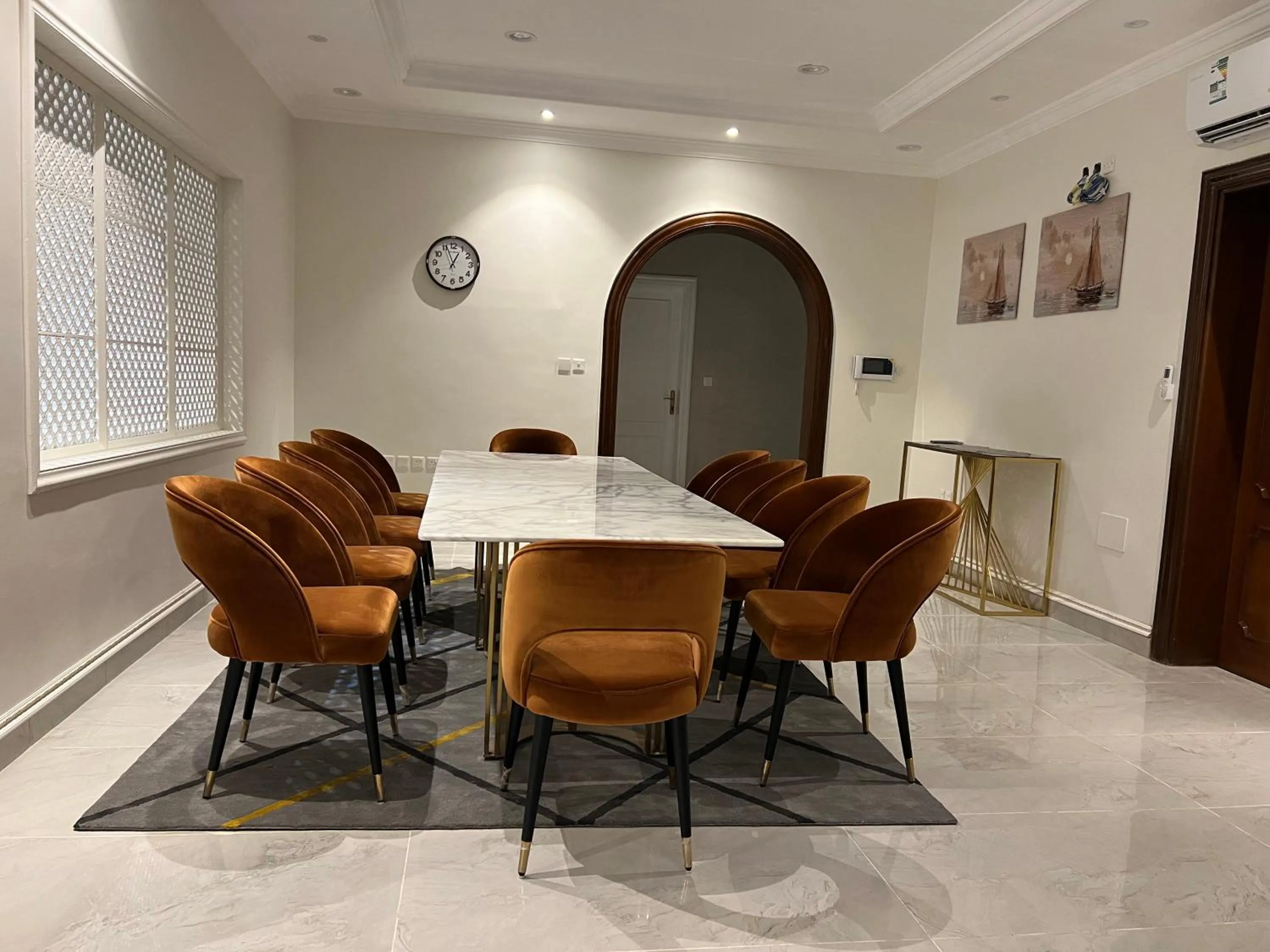 Dining area in Eqamh VIP