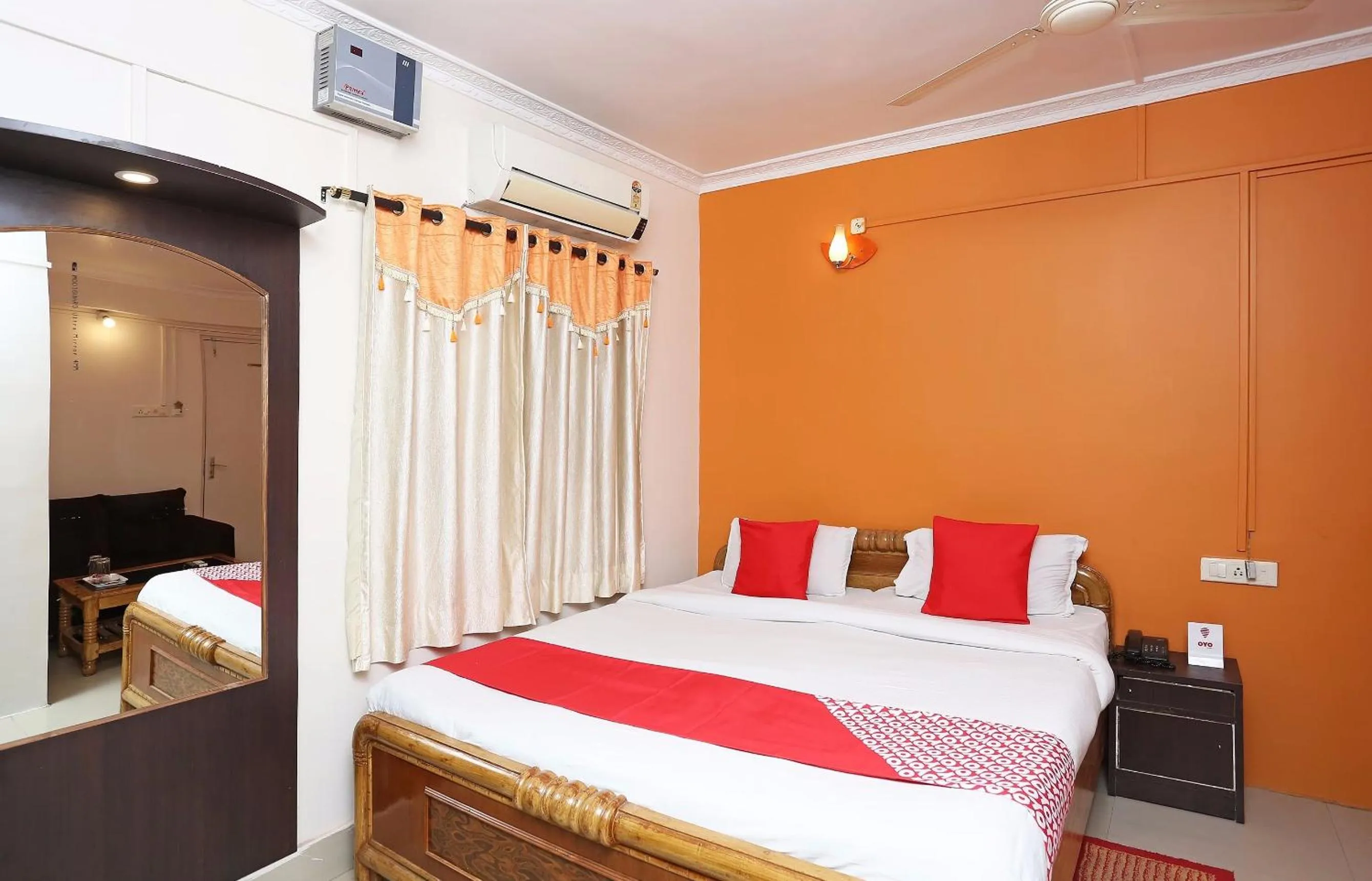 Bedroom, Bed in Hotel O New Mega Palace