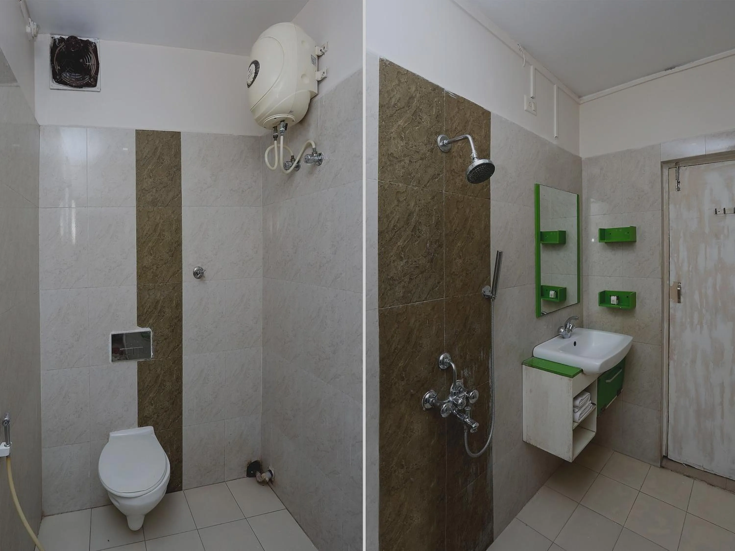 Bathroom in Hotel O New Mega Palace