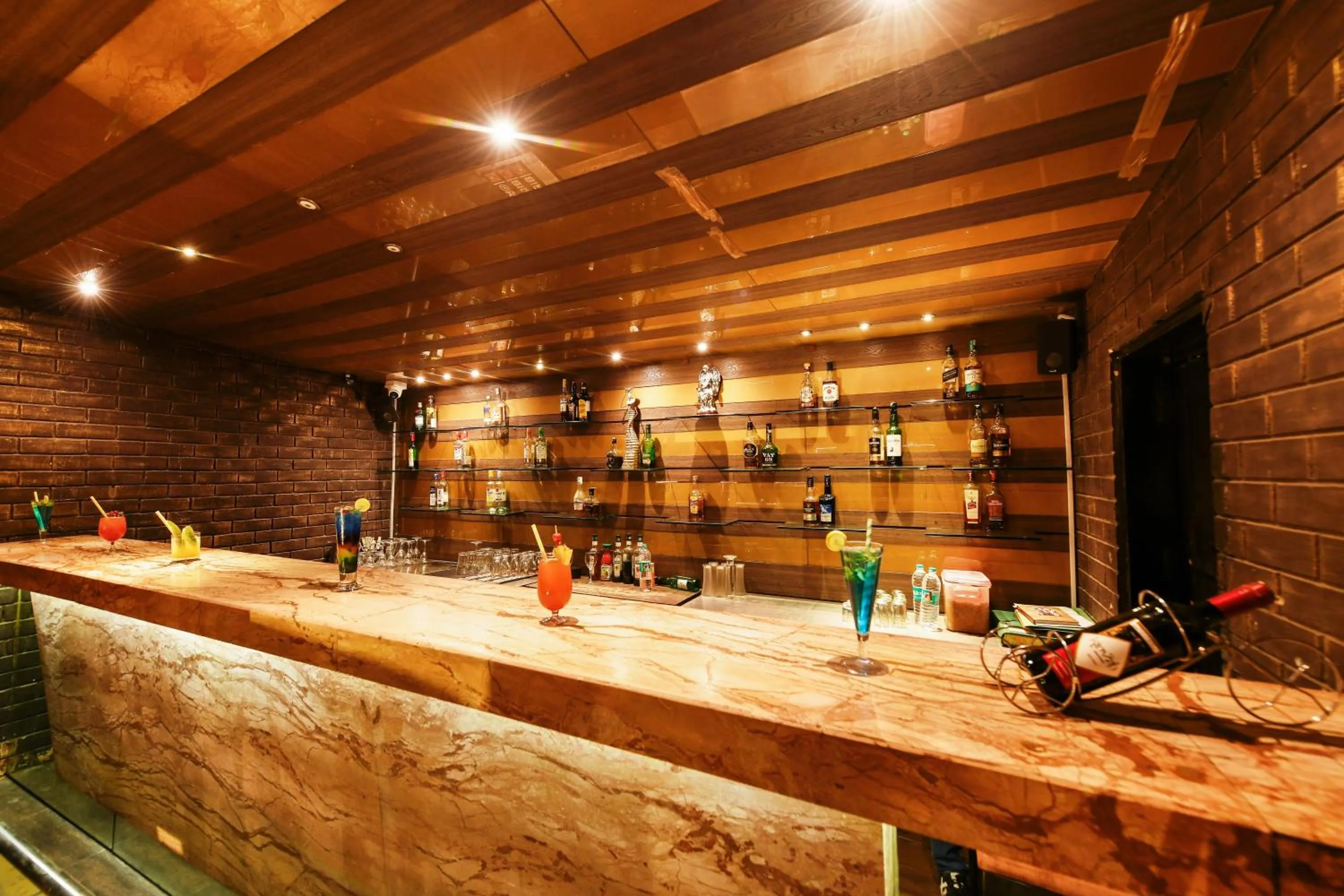 Lounge or bar in Hotel Roopa