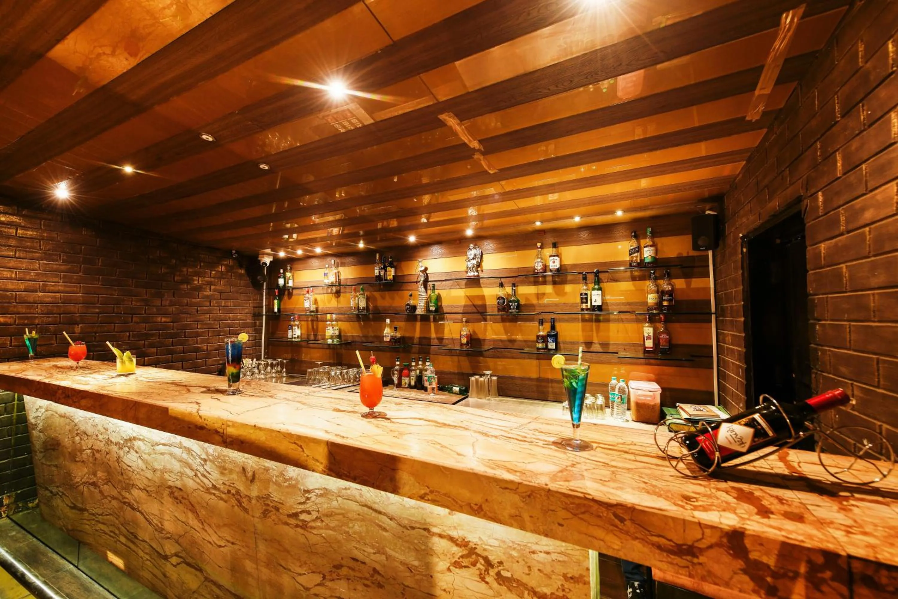 Lounge or bar in Hotel Roopa