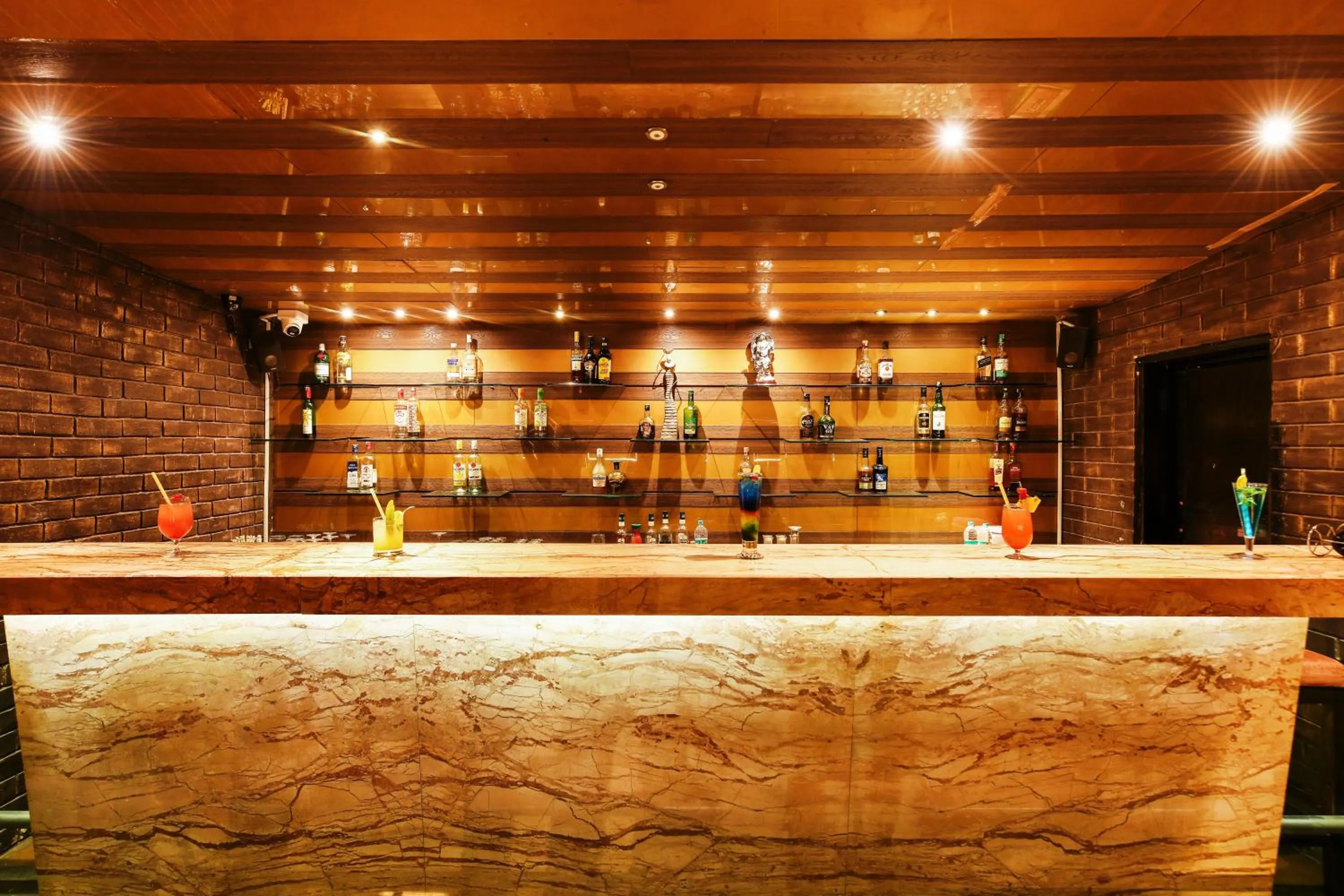 Lounge or bar in Hotel Roopa