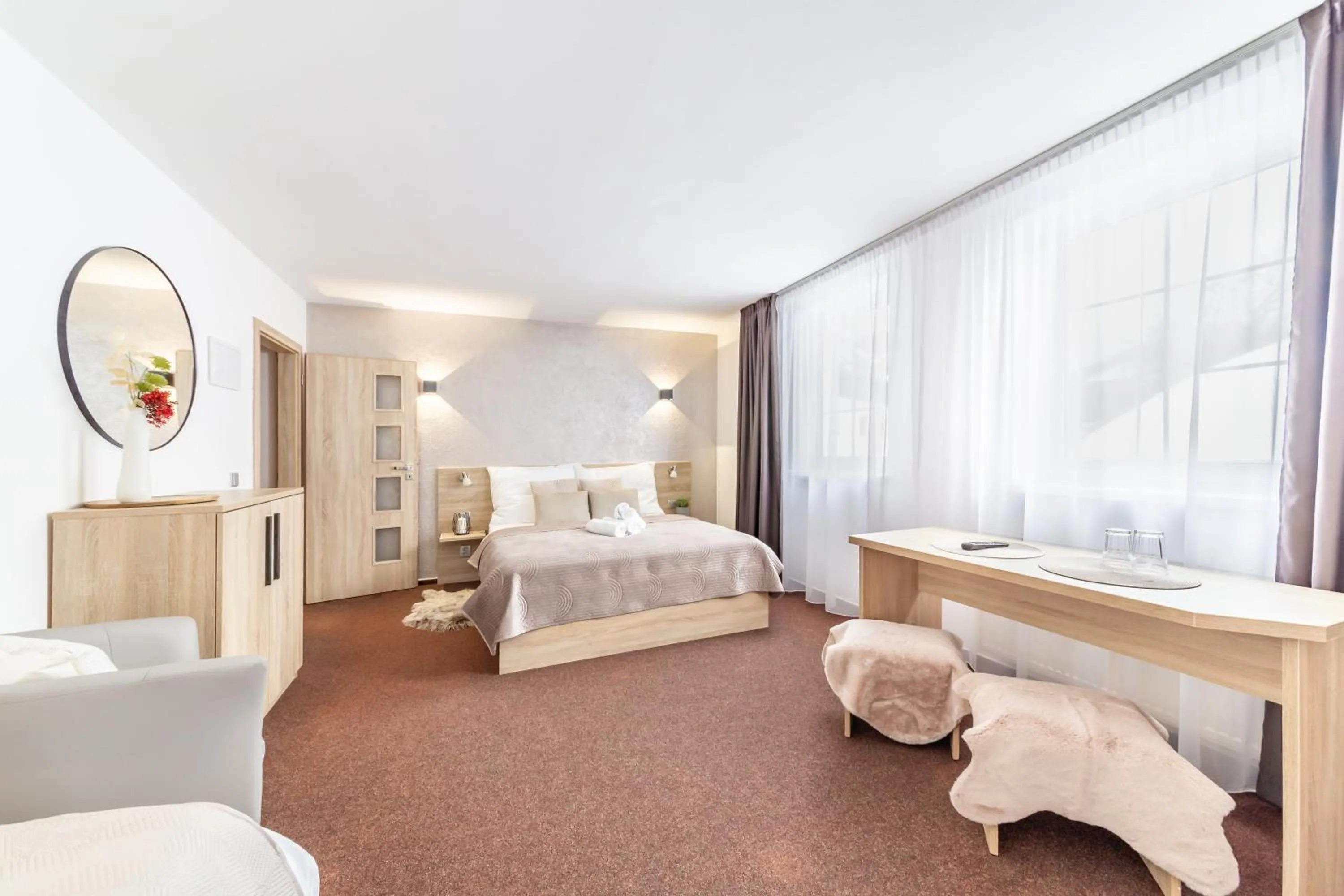 Bed in Penzion Pepovka