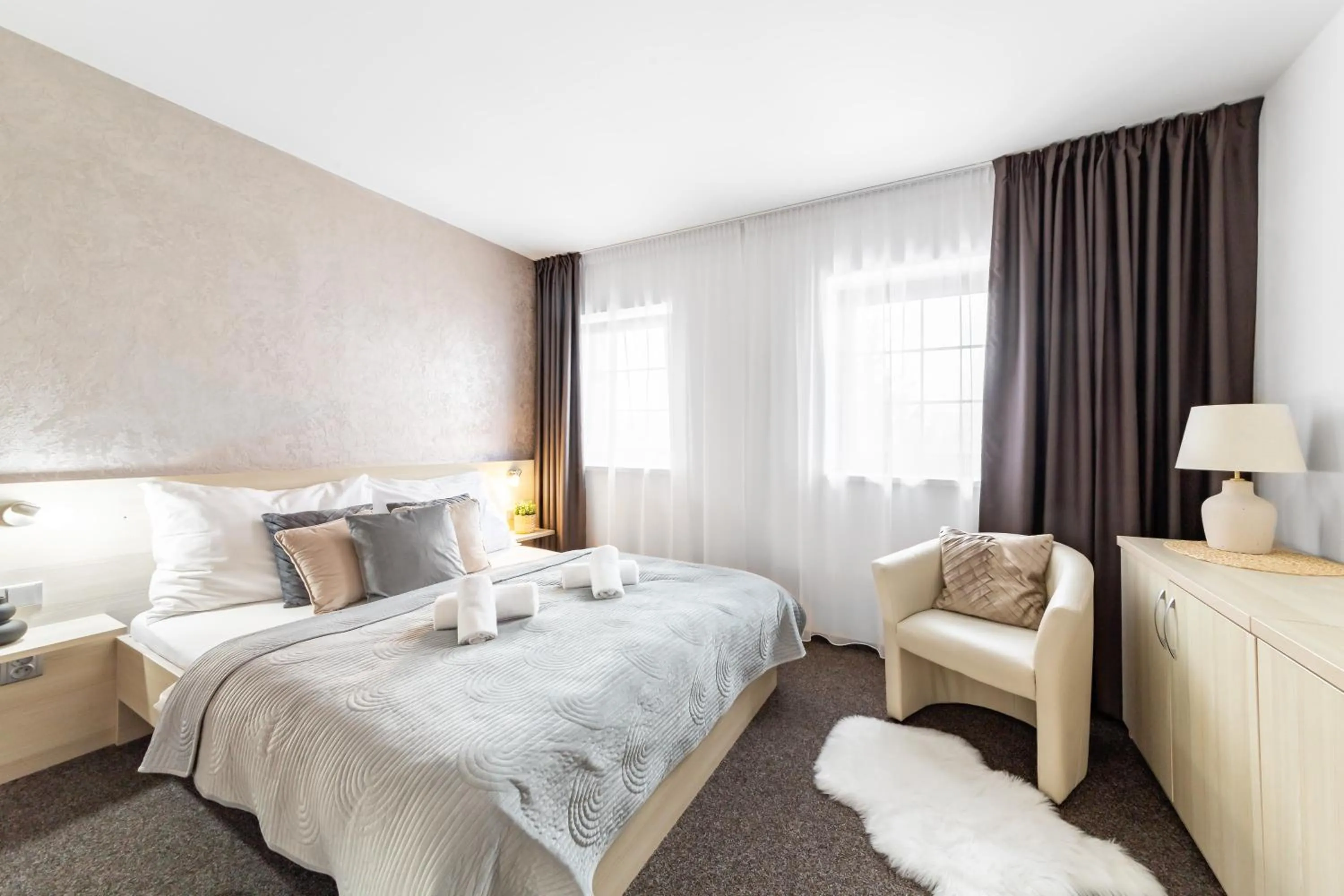 Bed in Penzion Pepovka