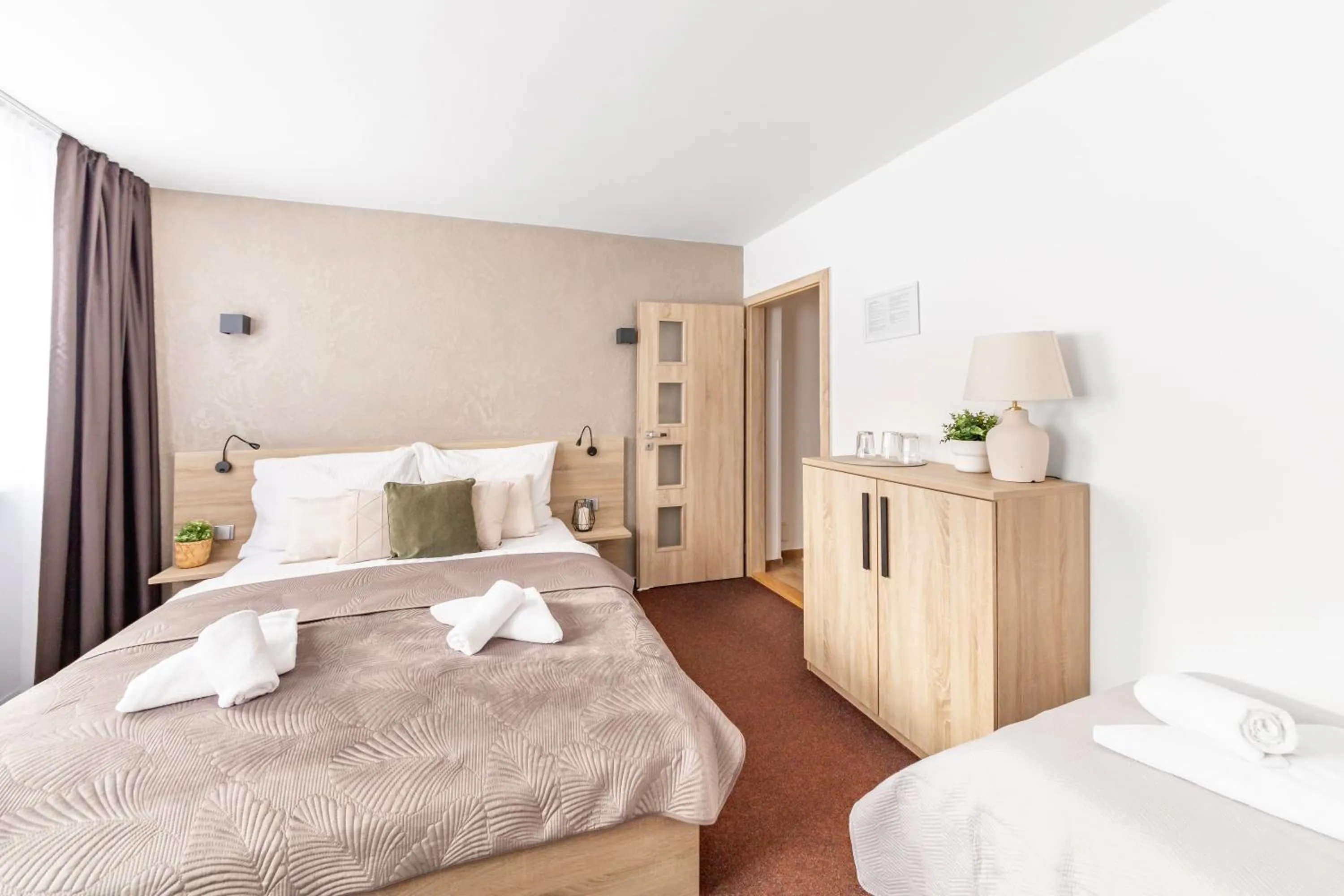 Bed in Penzion Pepovka