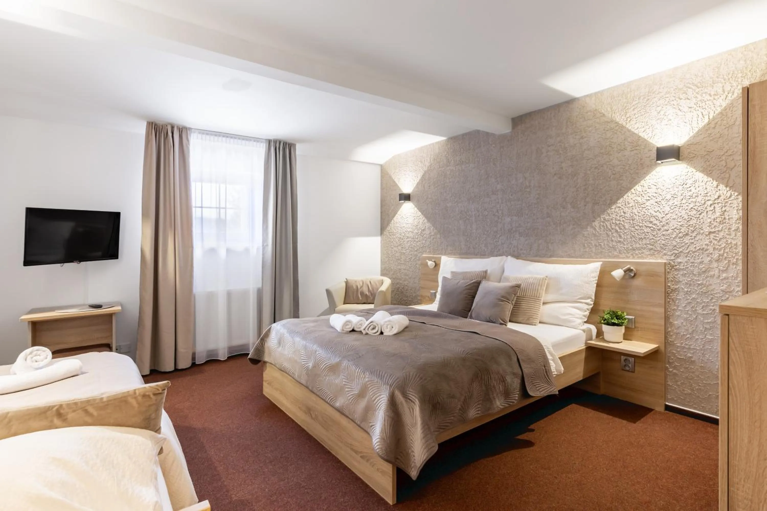 Bed in Penzion Pepovka