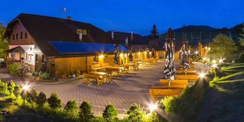 Garden in Penzion Pepovka