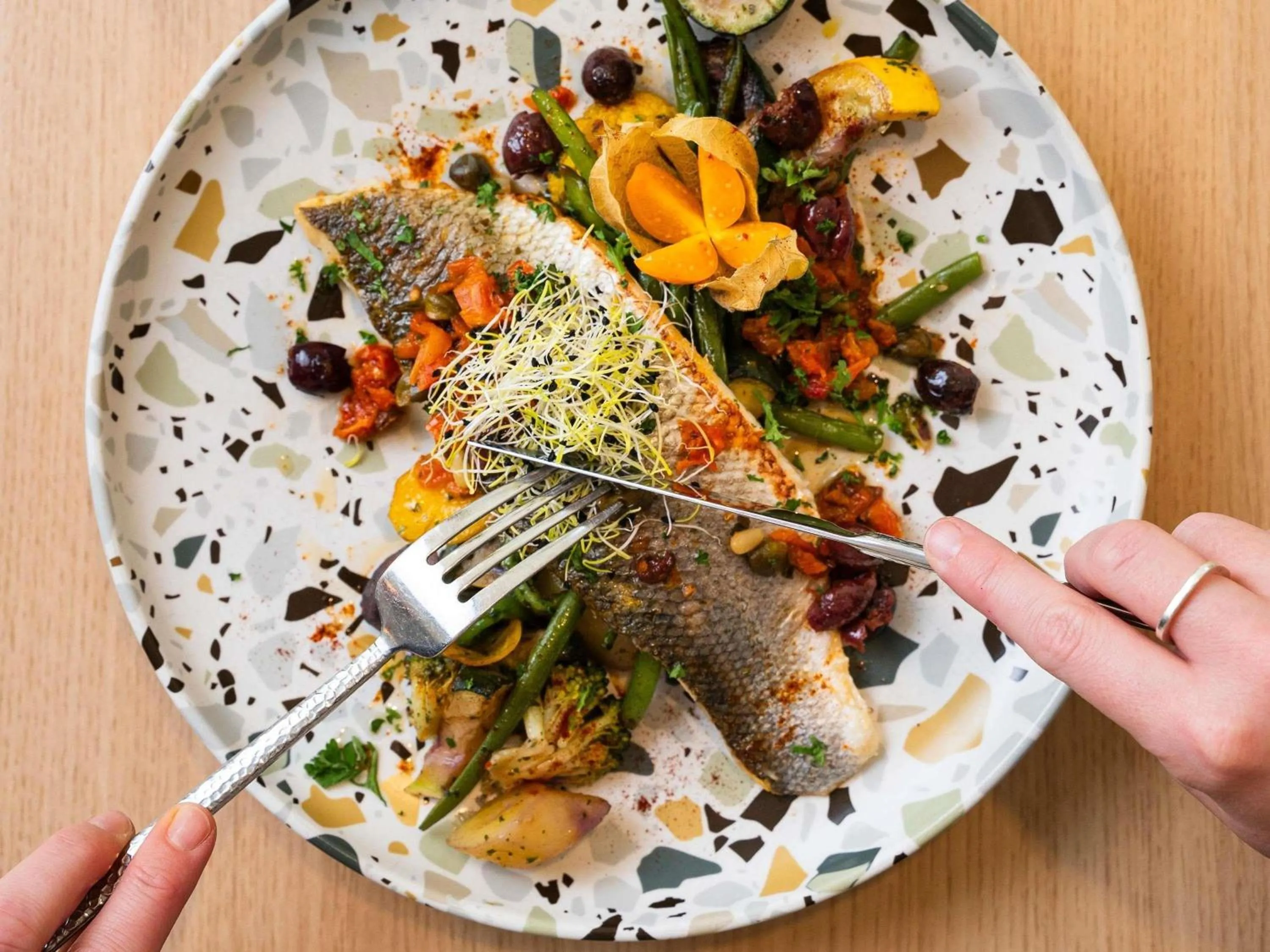 Restaurant/places to eat in ibis Styles Bezons Paris La Défense