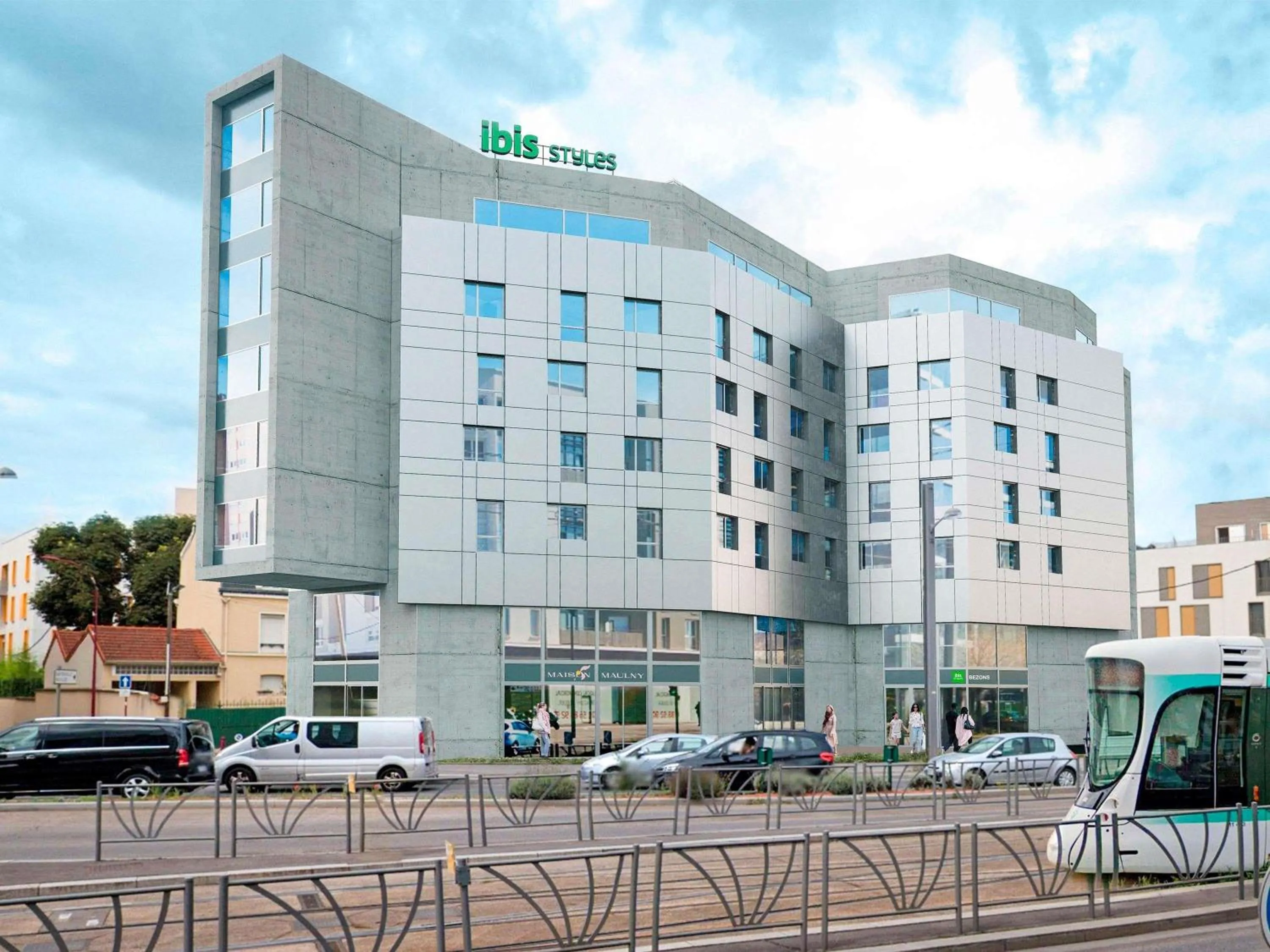 Property building in ibis Styles Bezons Paris La Défense