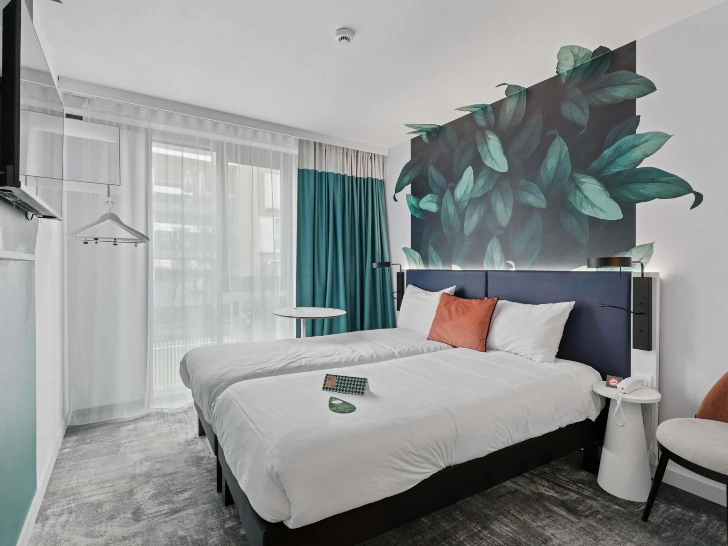 Bedroom, Bed in ibis Styles Bezons Paris La Défense