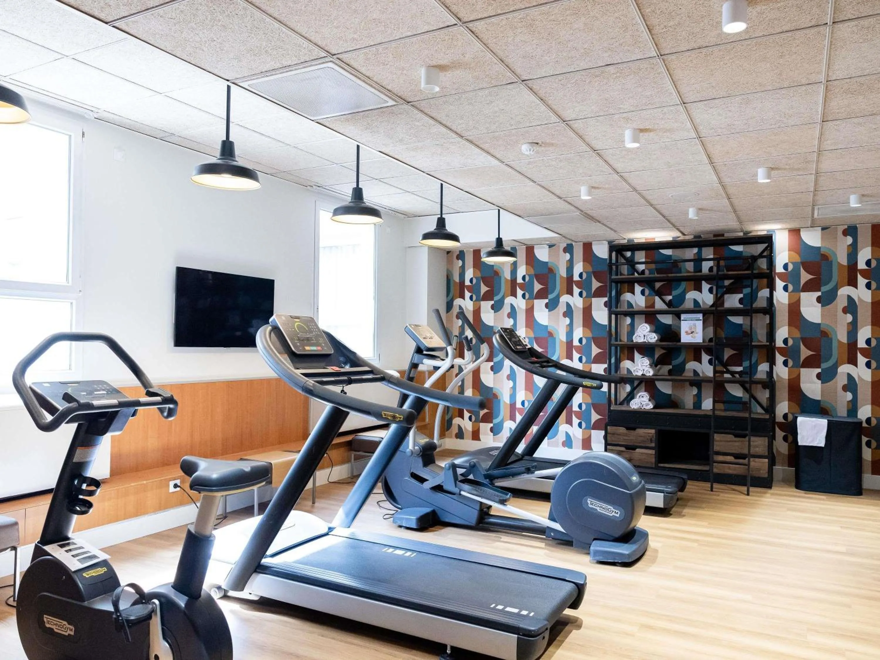 Fitness centre/facilities in greet Hotel Paris 13 Porte d'Italie