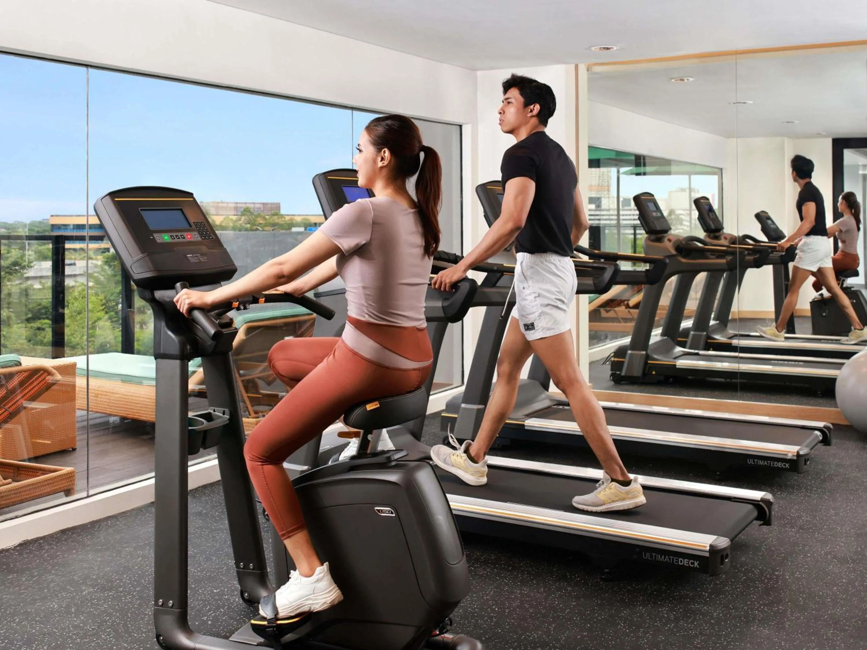 Fitness centre/facilities in ibis Styles Serpong BSD City