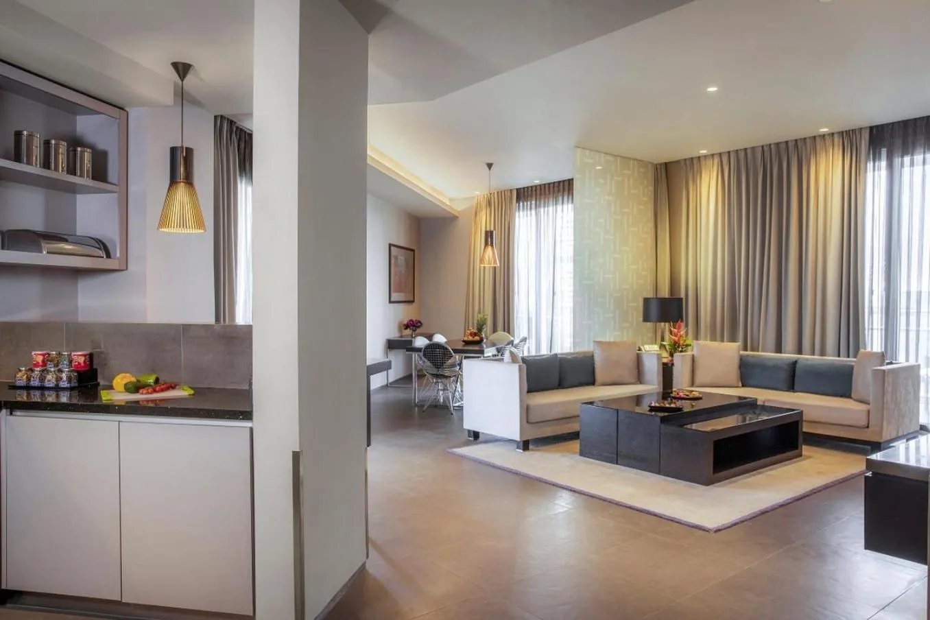 Bedroom in The Abdali Boulevard Hotel