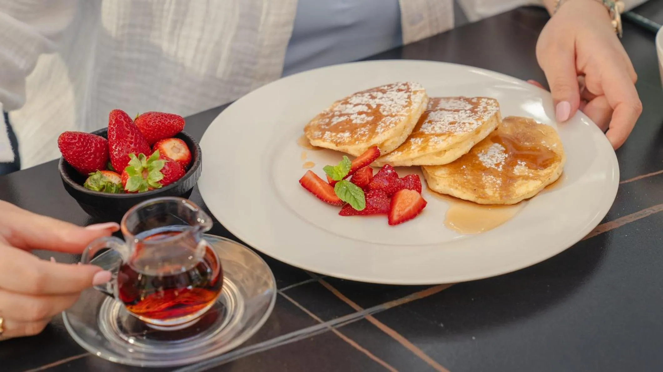 Breakfast in The Abdali Boulevard Hotel