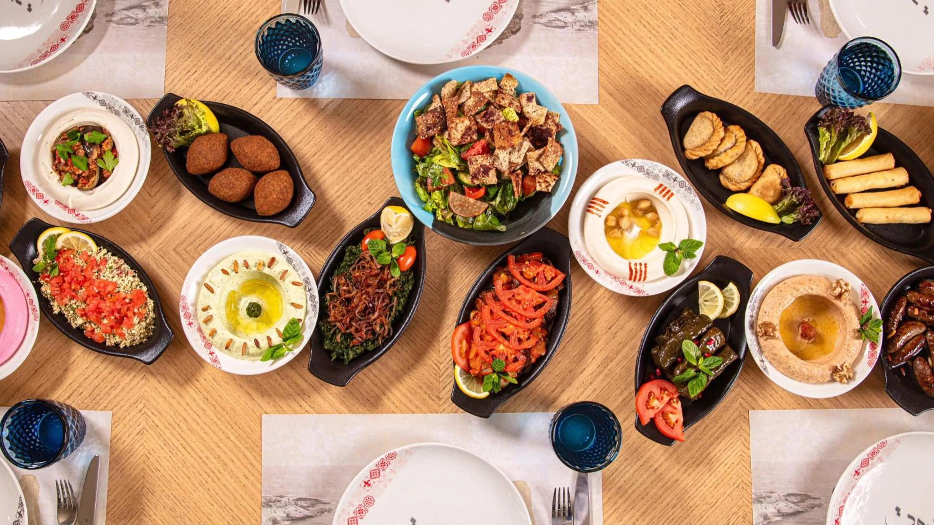 Restaurant/places to eat in The Abdali Boulevard Hotel