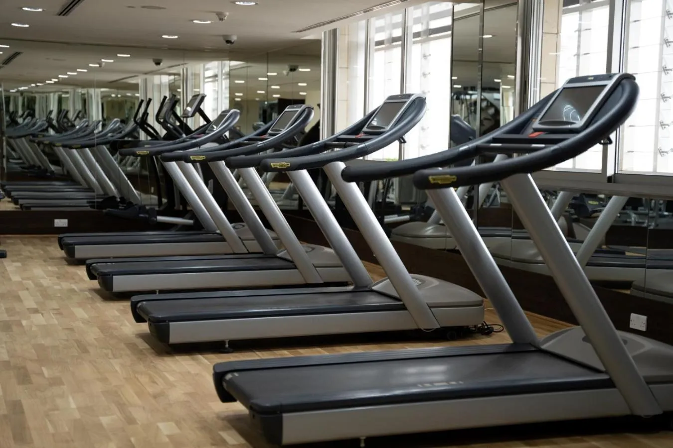 Fitness centre/facilities in The Abdali Boulevard Hotel