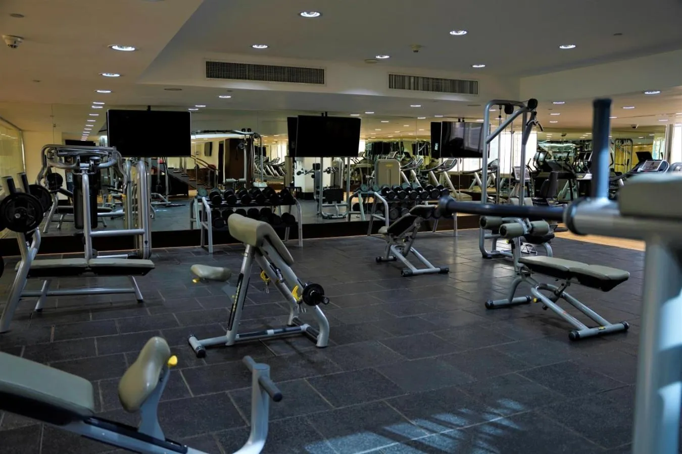 Fitness centre/facilities in The Abdali Boulevard Hotel