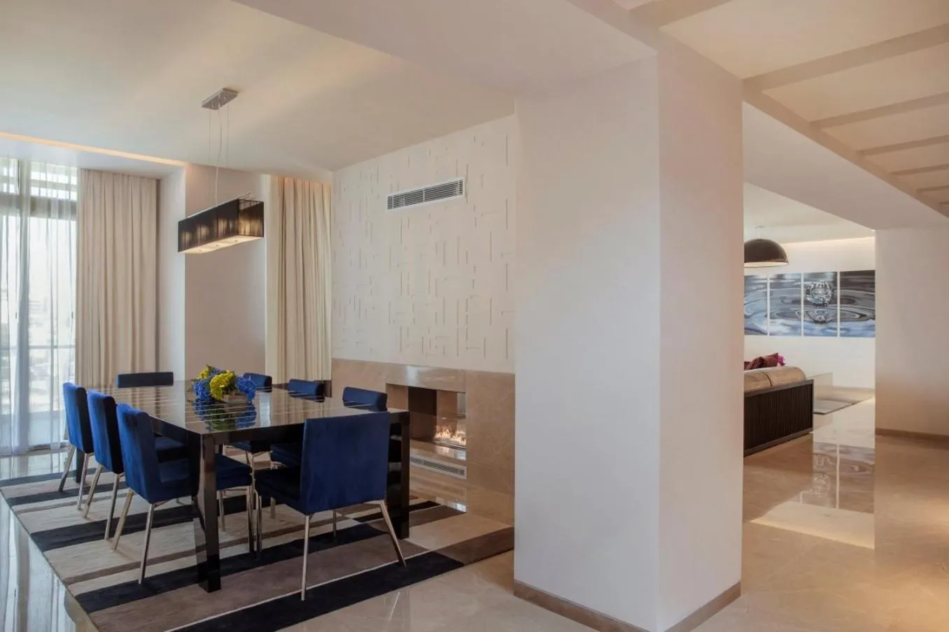 Bedroom in The Abdali Boulevard Hotel
