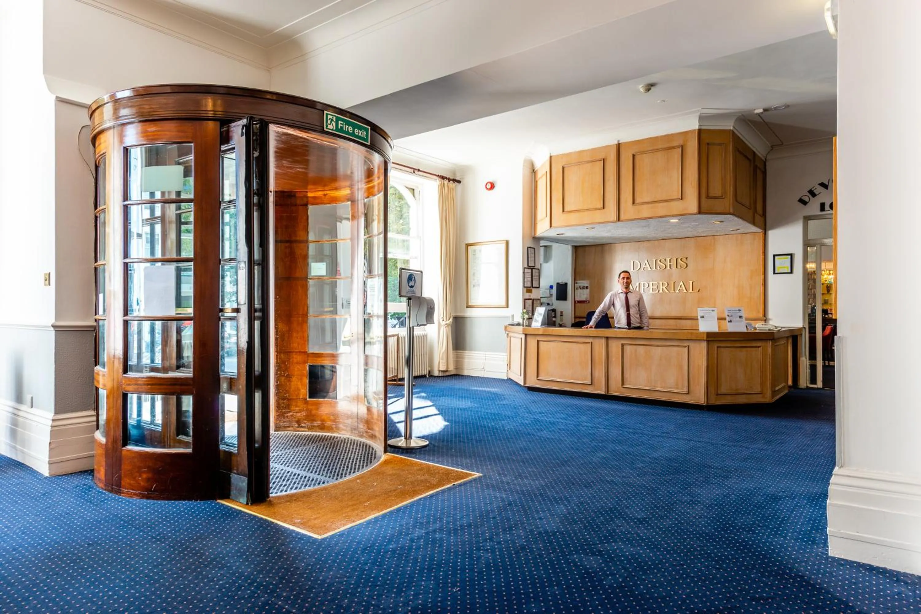 Lobby or reception in Imperial Hotel