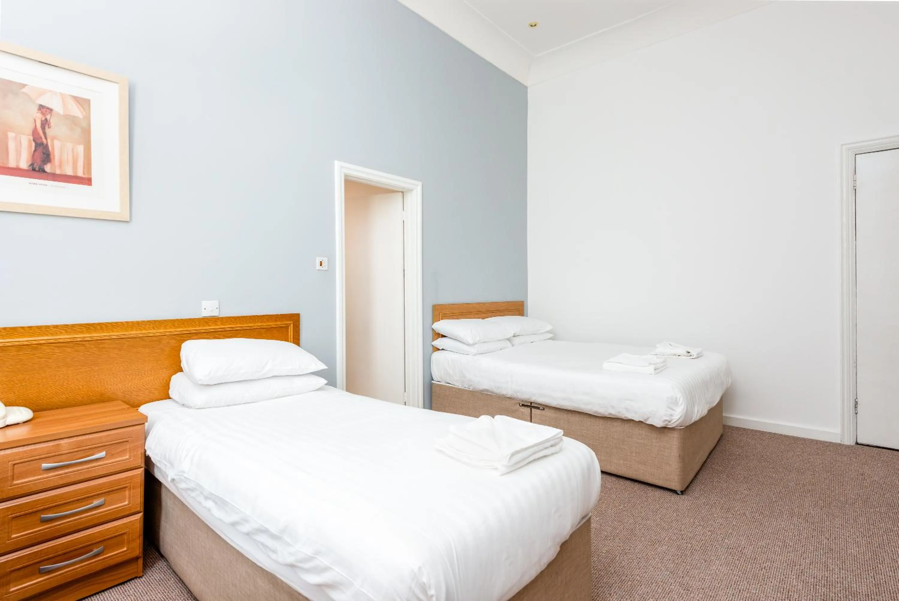 Bed in Imperial Hotel