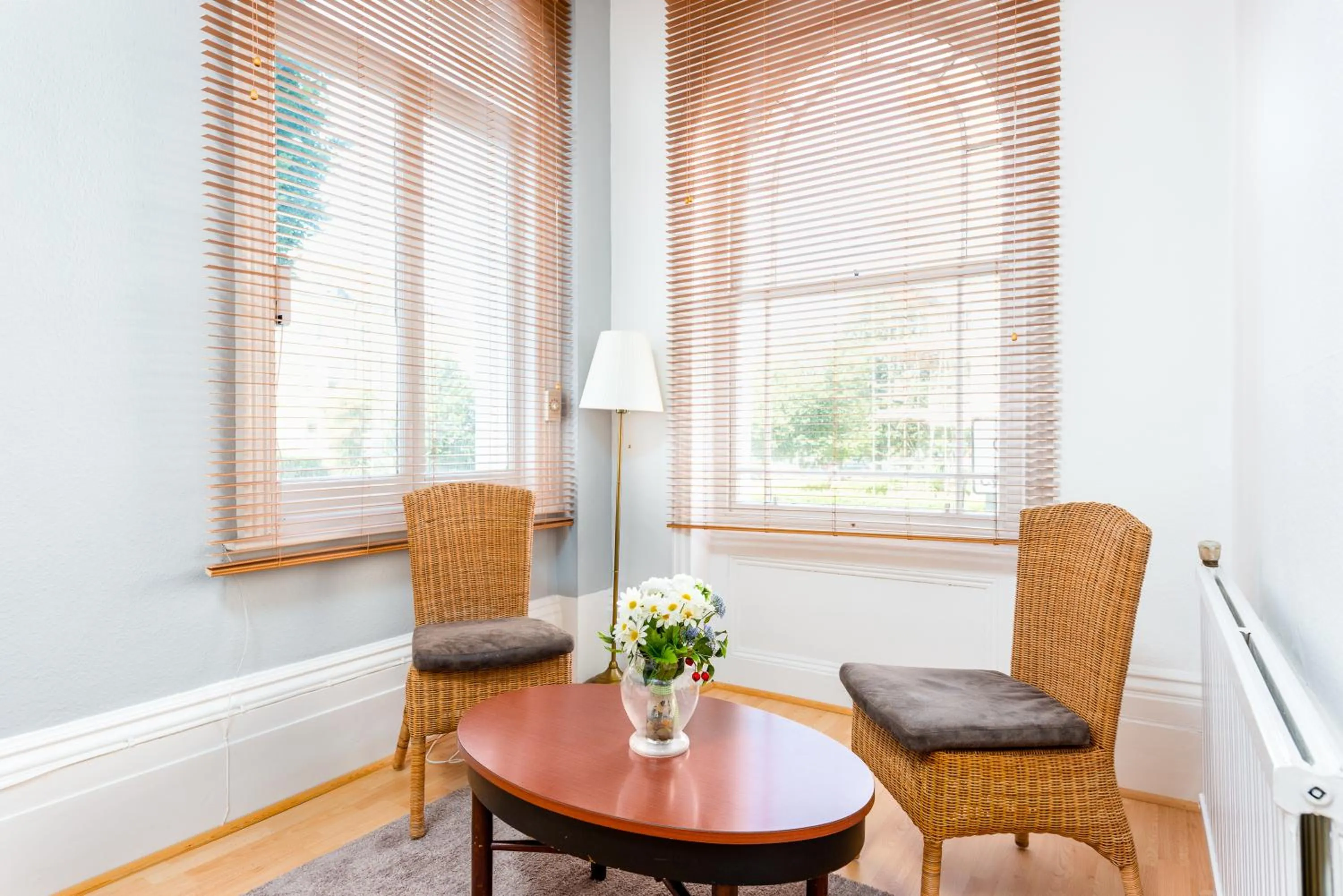 Seating area in Imperial Hotel