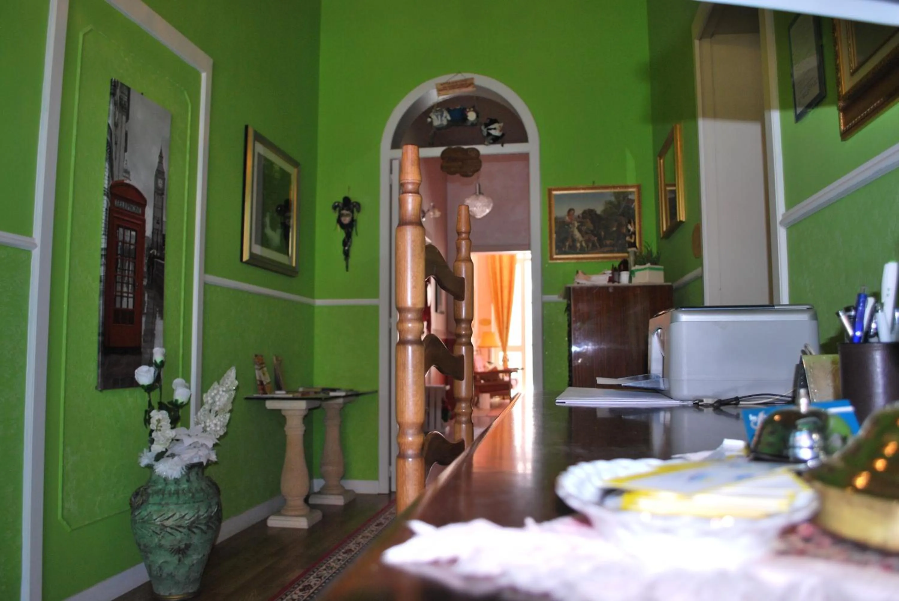 Lobby or reception in A Casa di Mich