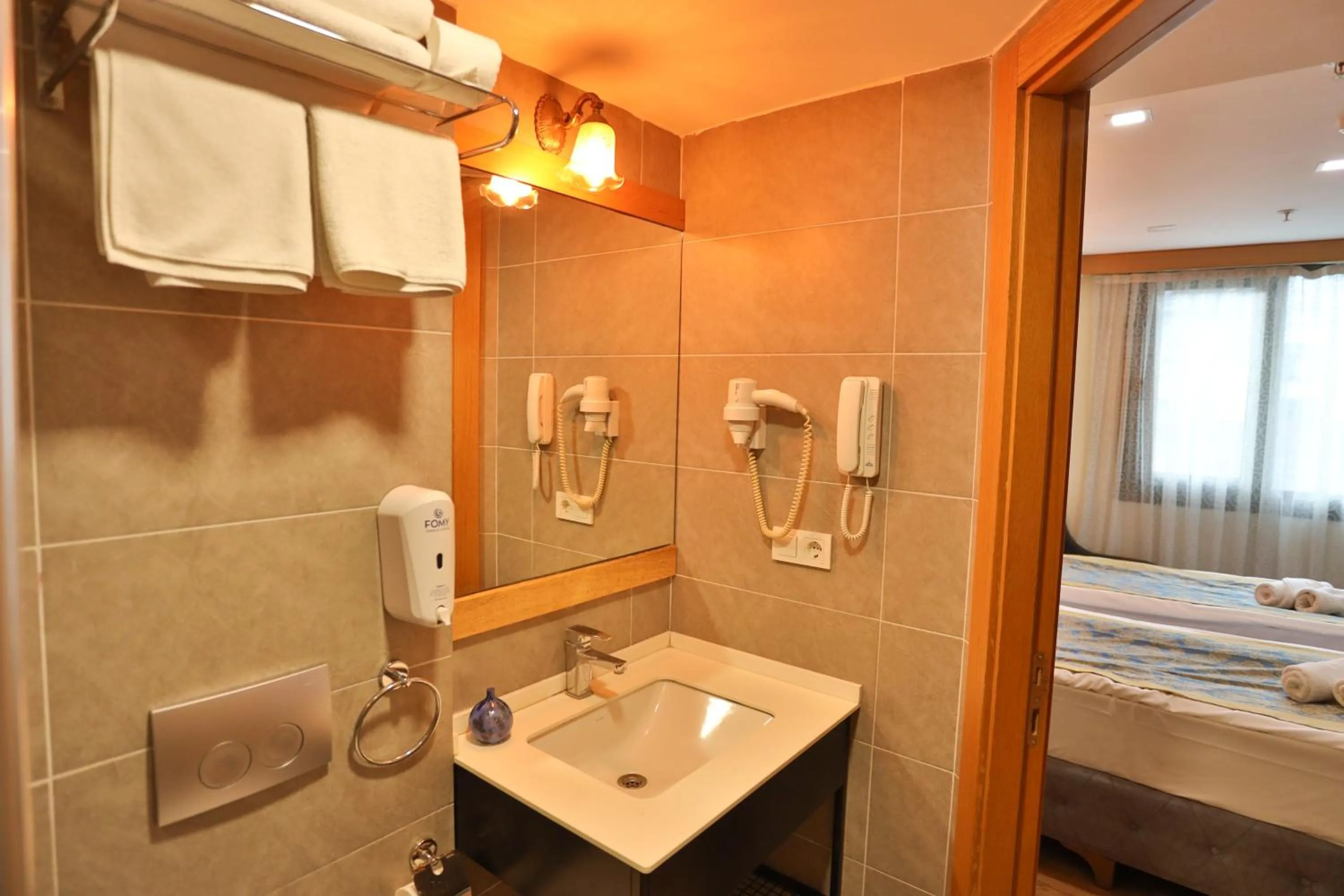 Bathroom in Cumbali Plaza Hotel