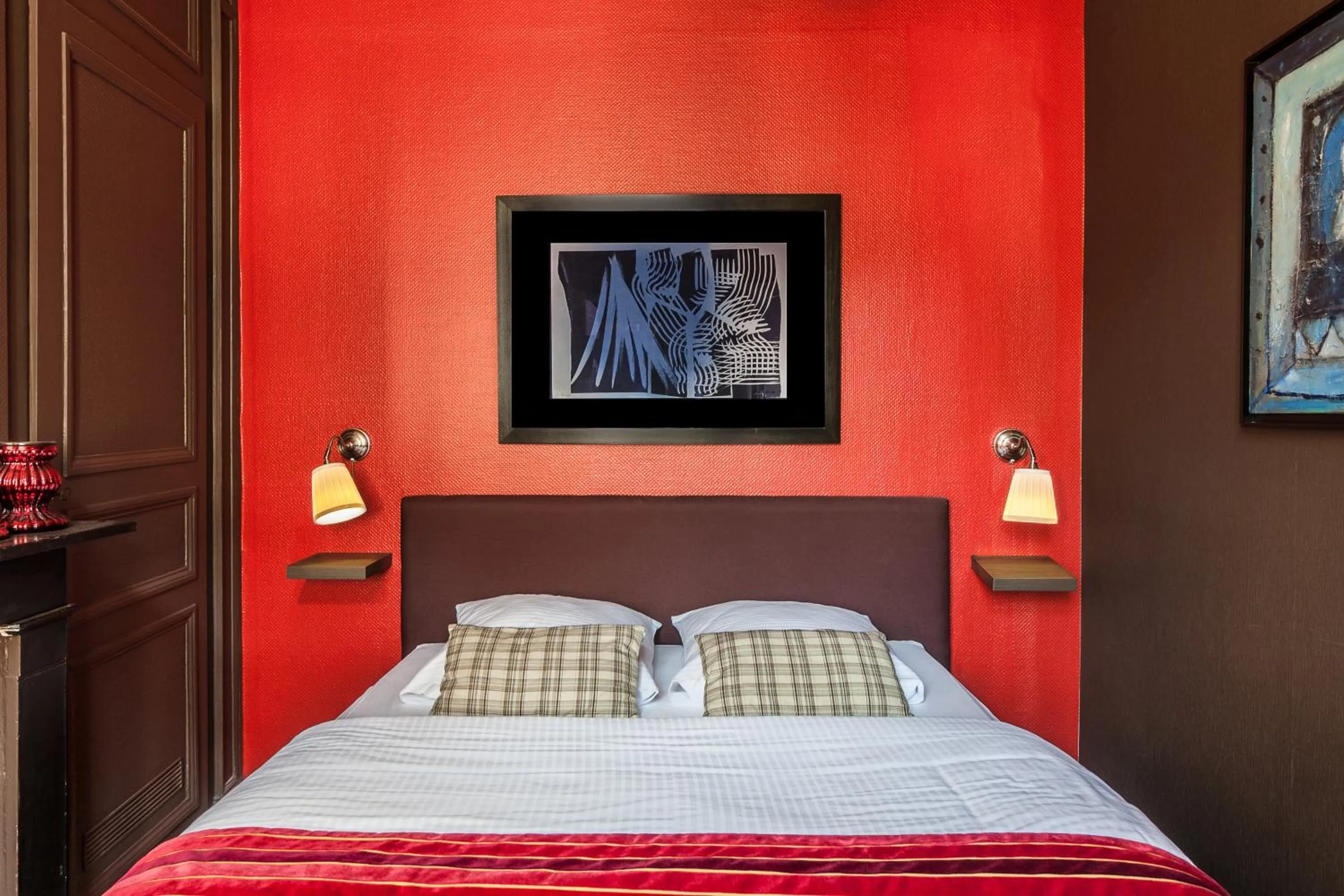 Bedroom, Bed in Le 84 Sainte-Cath'