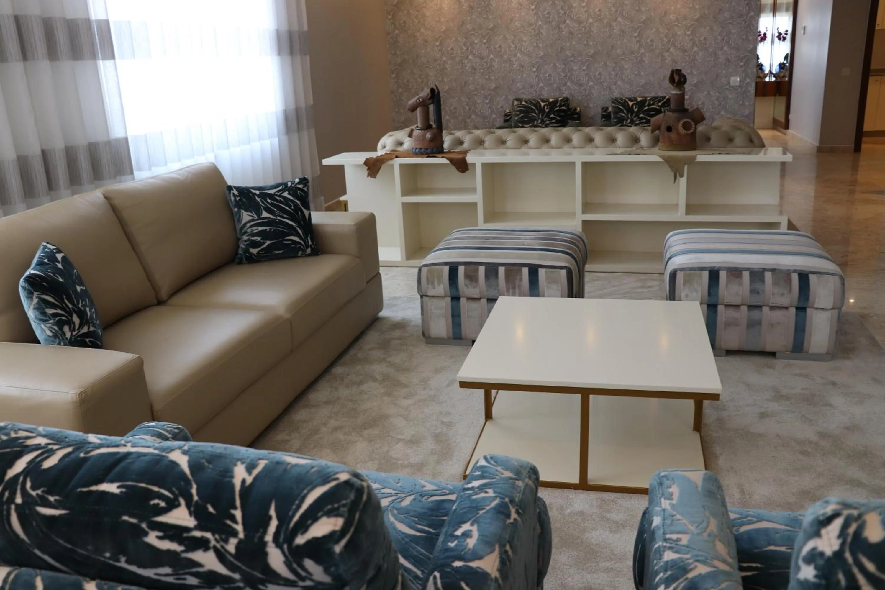 Seating area in Afrin Prestige Hotel