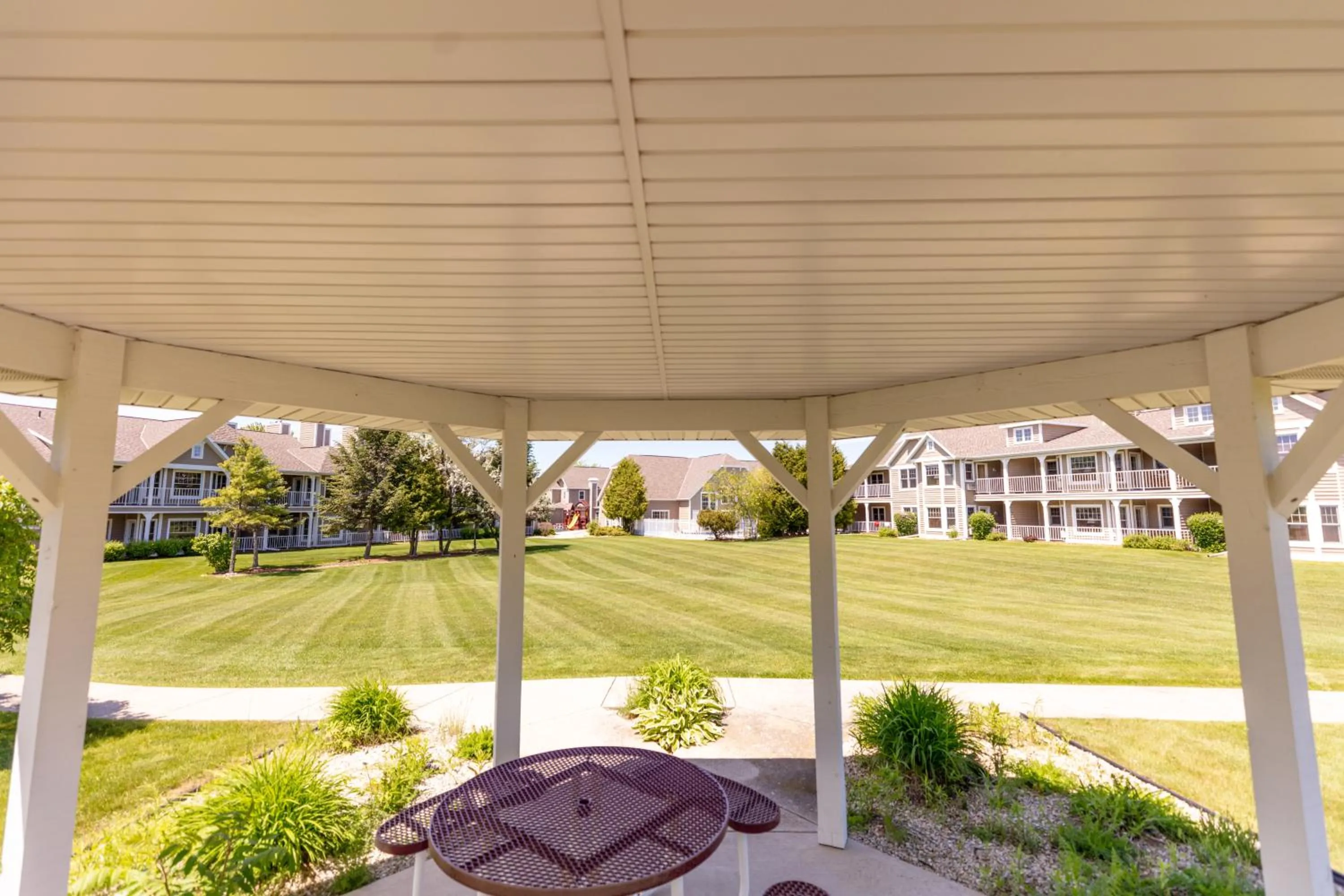 Garden view in Newport Resort