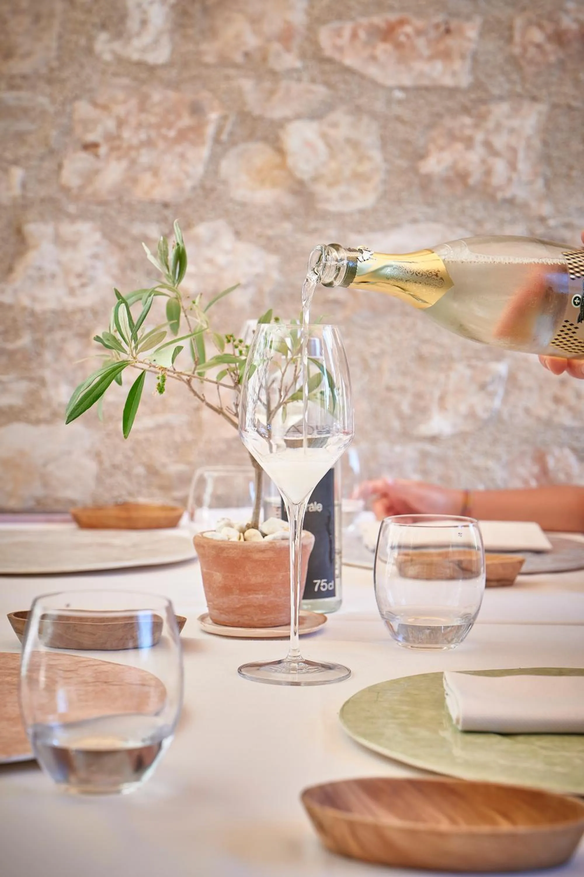 Food and drinks in Castello Di Postignano Relais